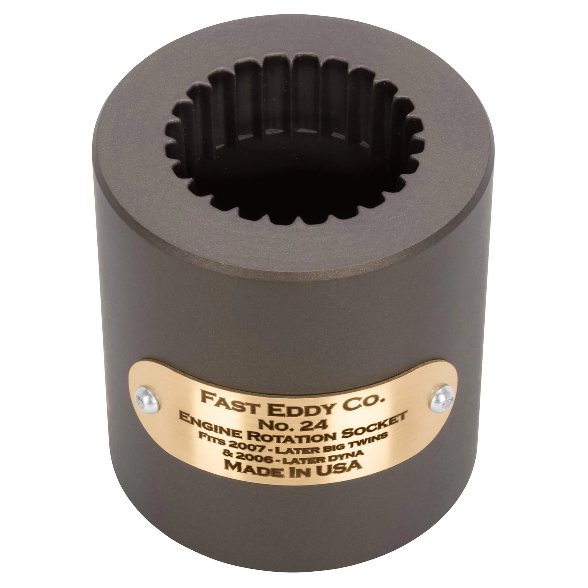 No. 24 Engine Rotation Socket - 24 Spline for 2007-Up Harley-Davidson Big Twin