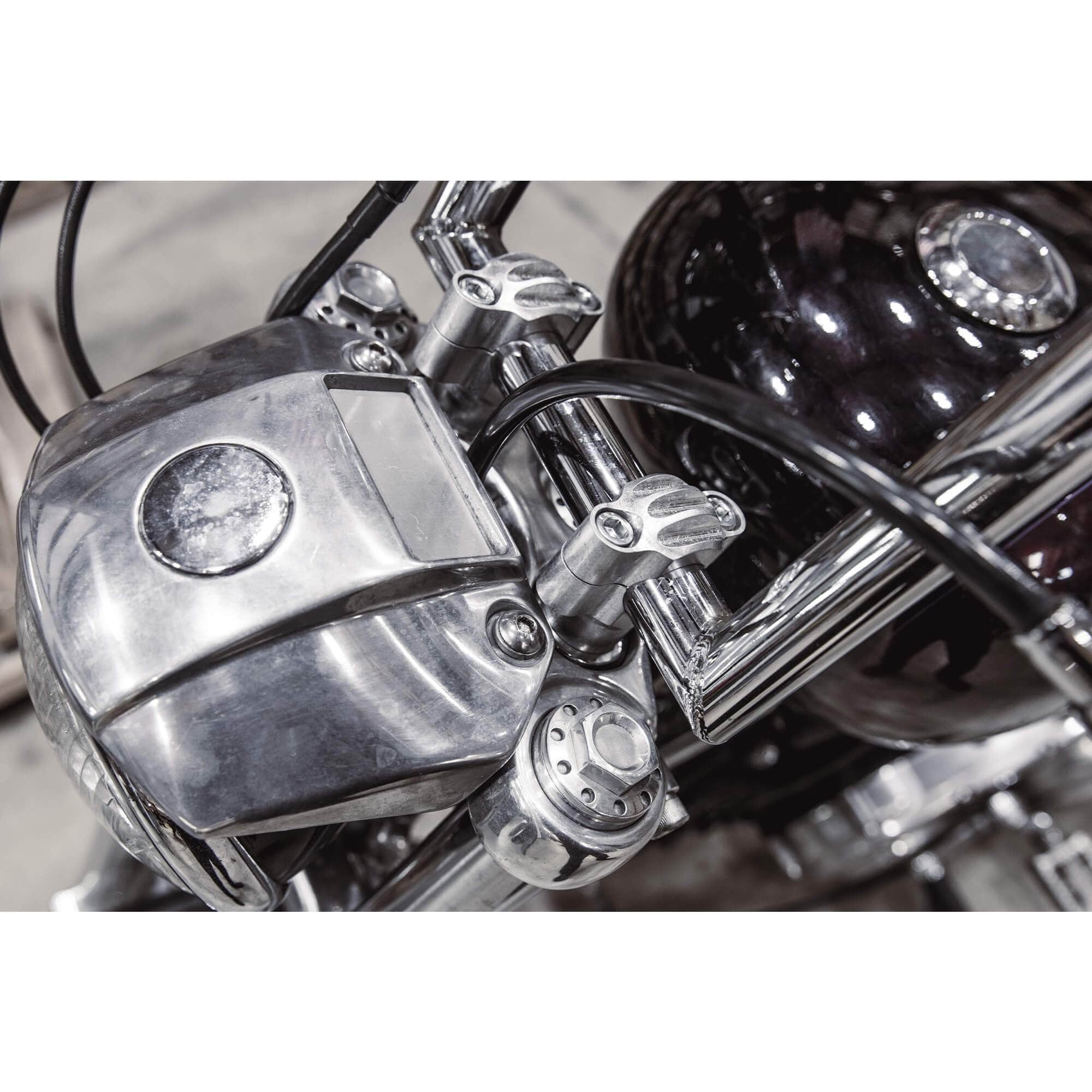 Finned 1" Handlebar Risers - Aluminum - Image 9