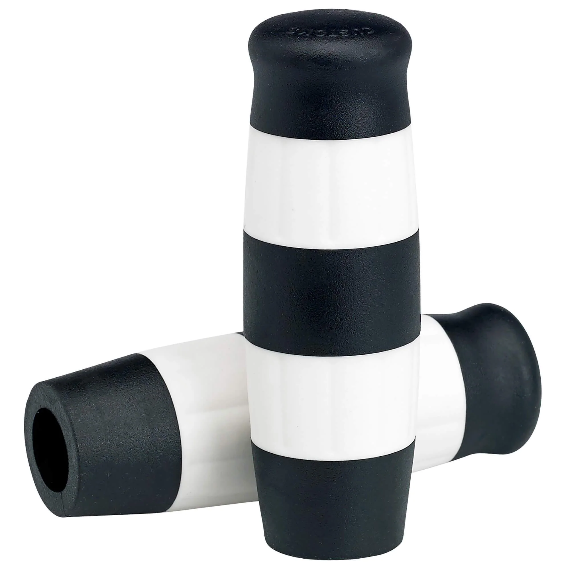 Flying Monkey Grips - Black and White Stripes - 7/8 inch