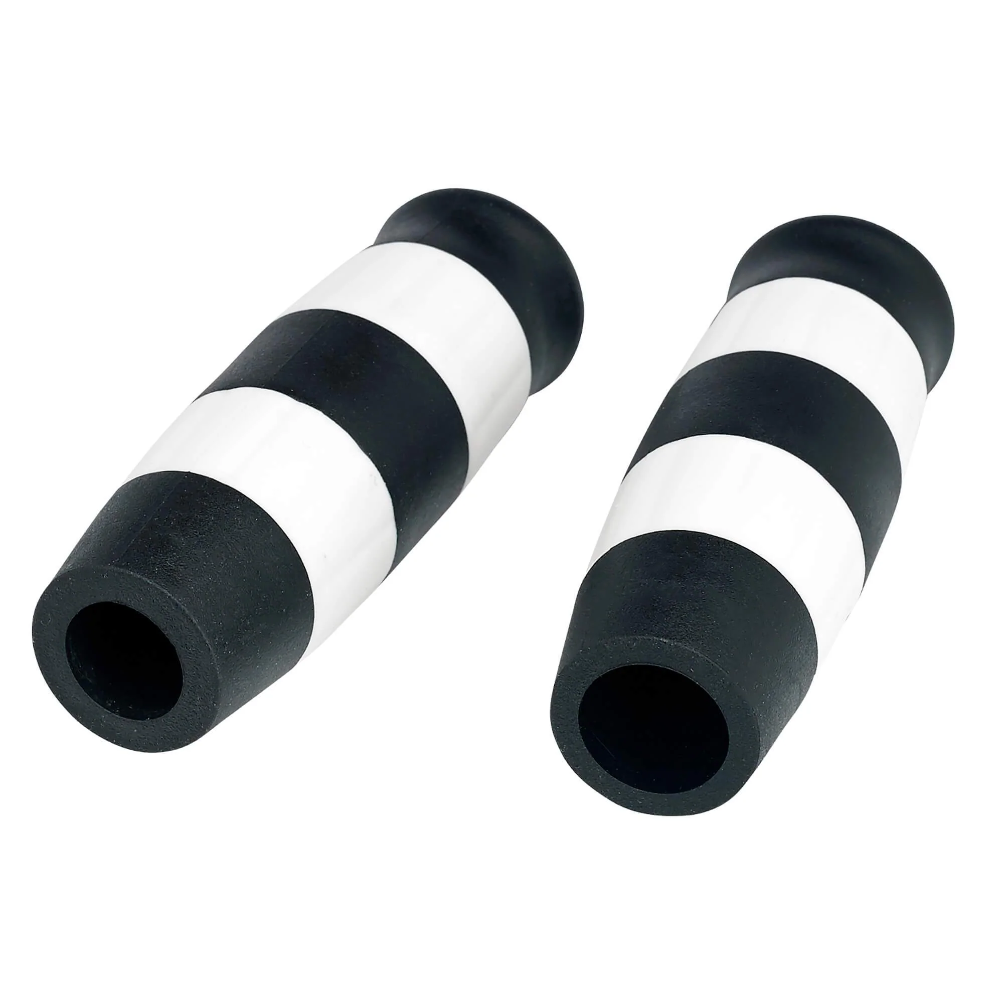 Flying Monkey Grips - Black and White Stripes - 7/8 inch - Image 2