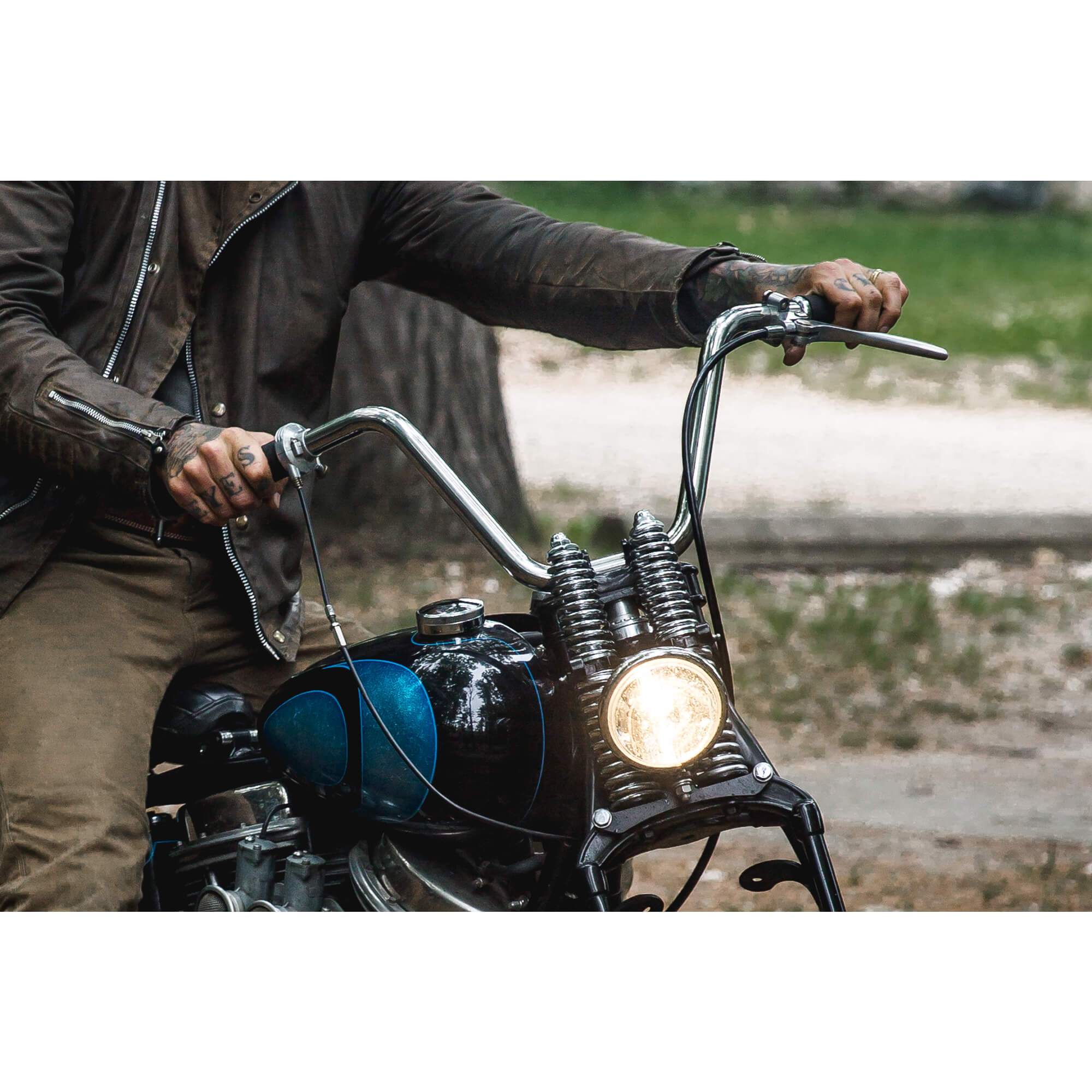 Sixties Narrow Handlebars - Stainless Steel - Image 4