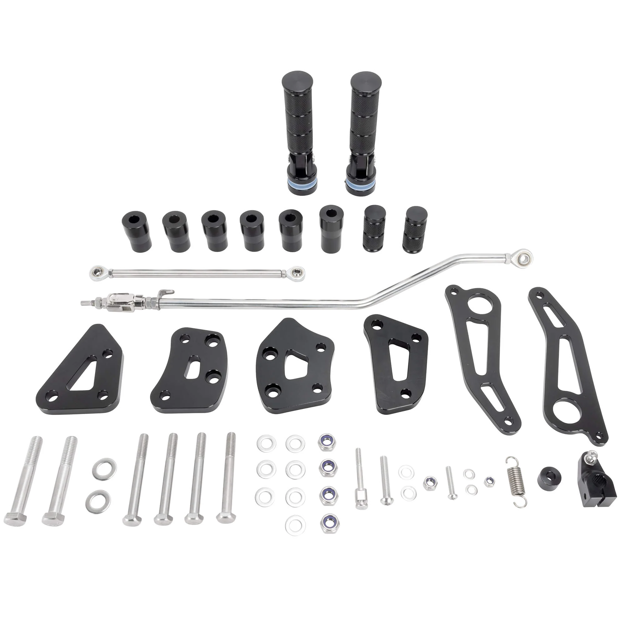 Forward Control Kit 2004-2013 Harley-Davidson Sportsters - Black Anodized - Image 4