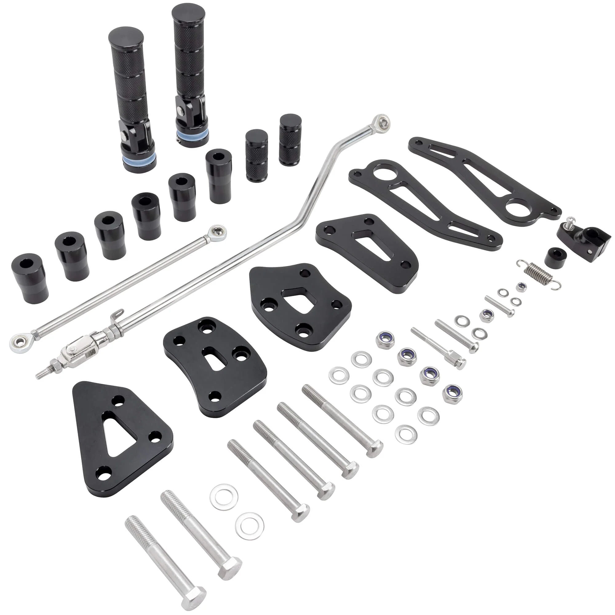 Forward Control Kit 2004-2013 Harley-Davidson Sportsters - Black Anodized - Image 5