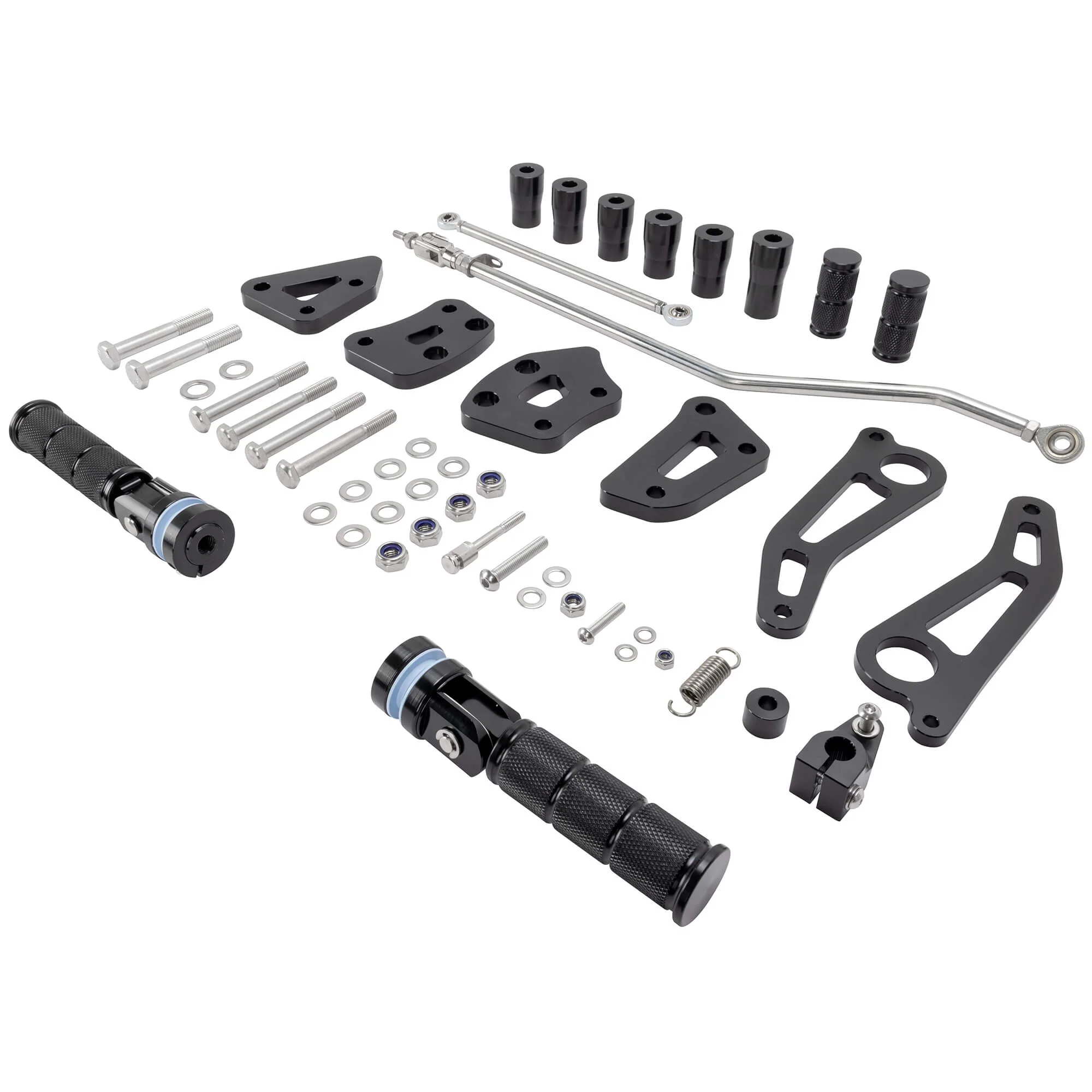 Forward Control Kit 2004-2013 Harley-Davidson Sportsters - Black Anodized - Image 6
