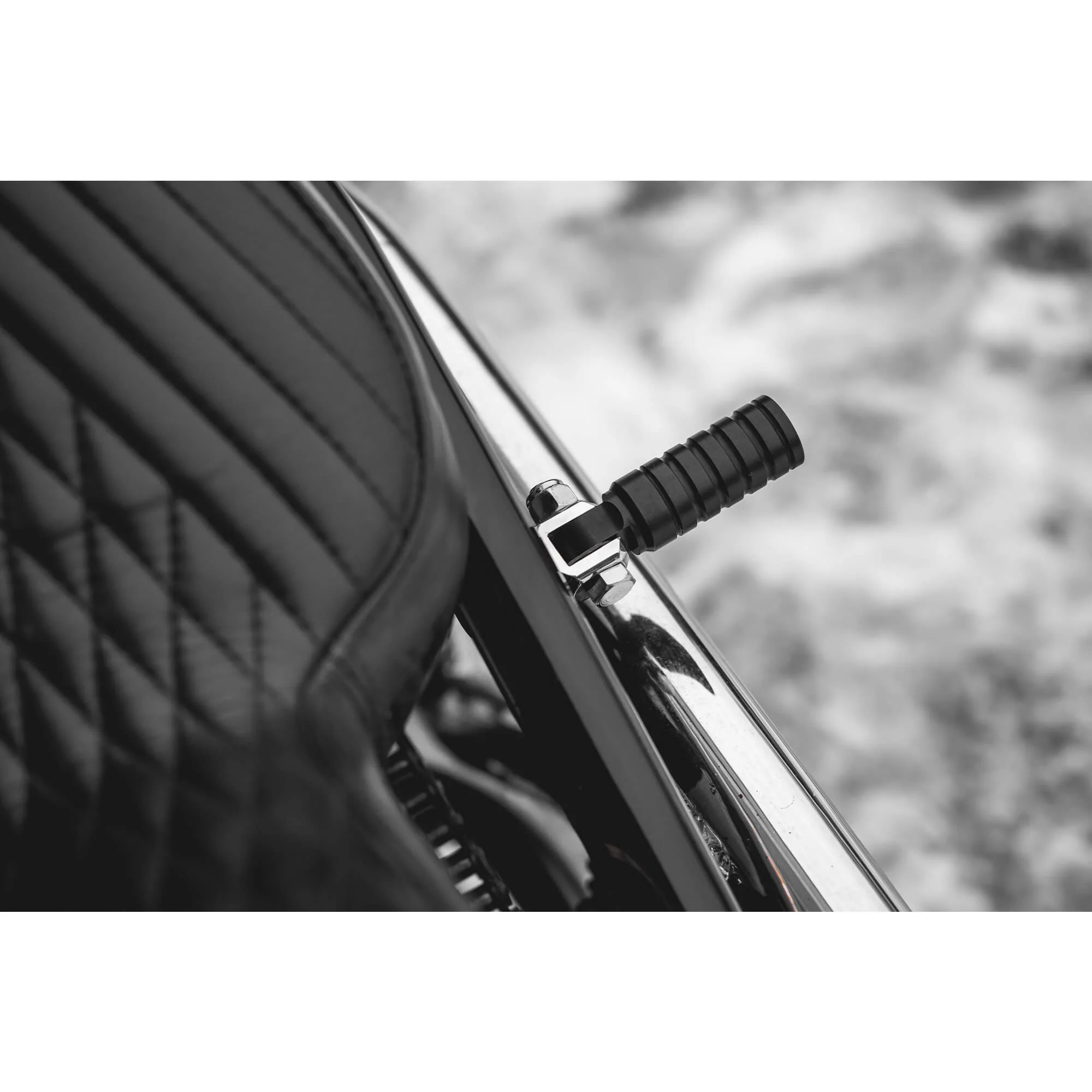 FTCL - SHoRTi Foot Pegs - 7075 Aluminum - Black Anodized - Deluxe Weld-on Kit - Image 13