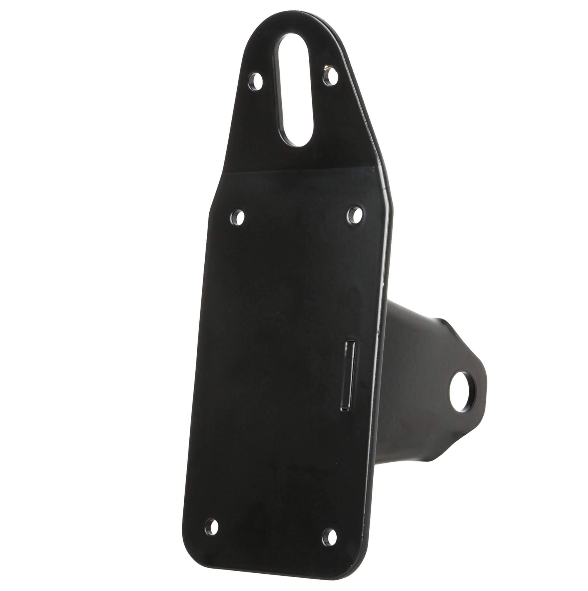 Axle Mount License Plate Bracket - Vertical - Left Side Mount - 3/4 Inch Axles