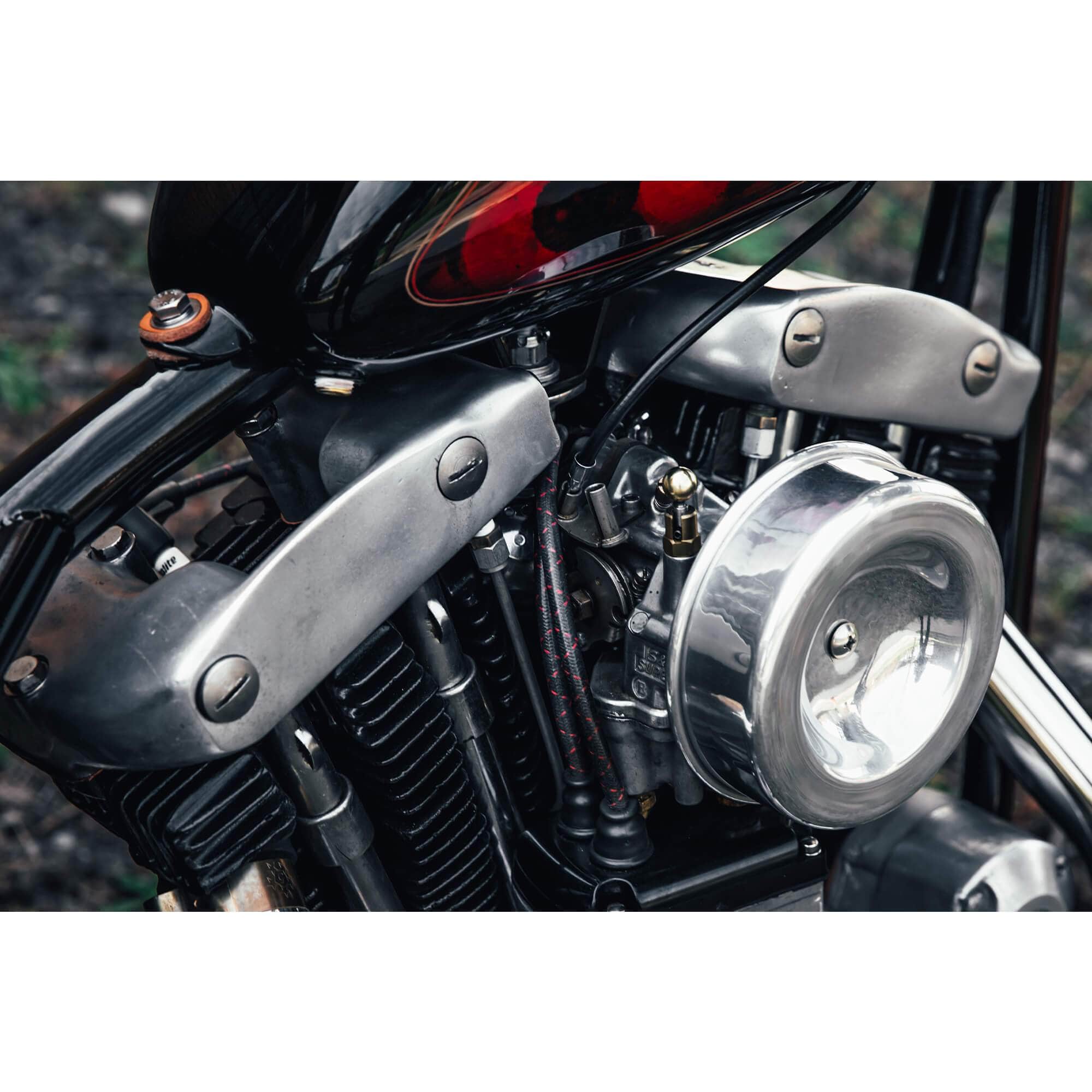 Dog Dish Air Cleaner - Fits S&S Super E / G Carburetors - Image 10
