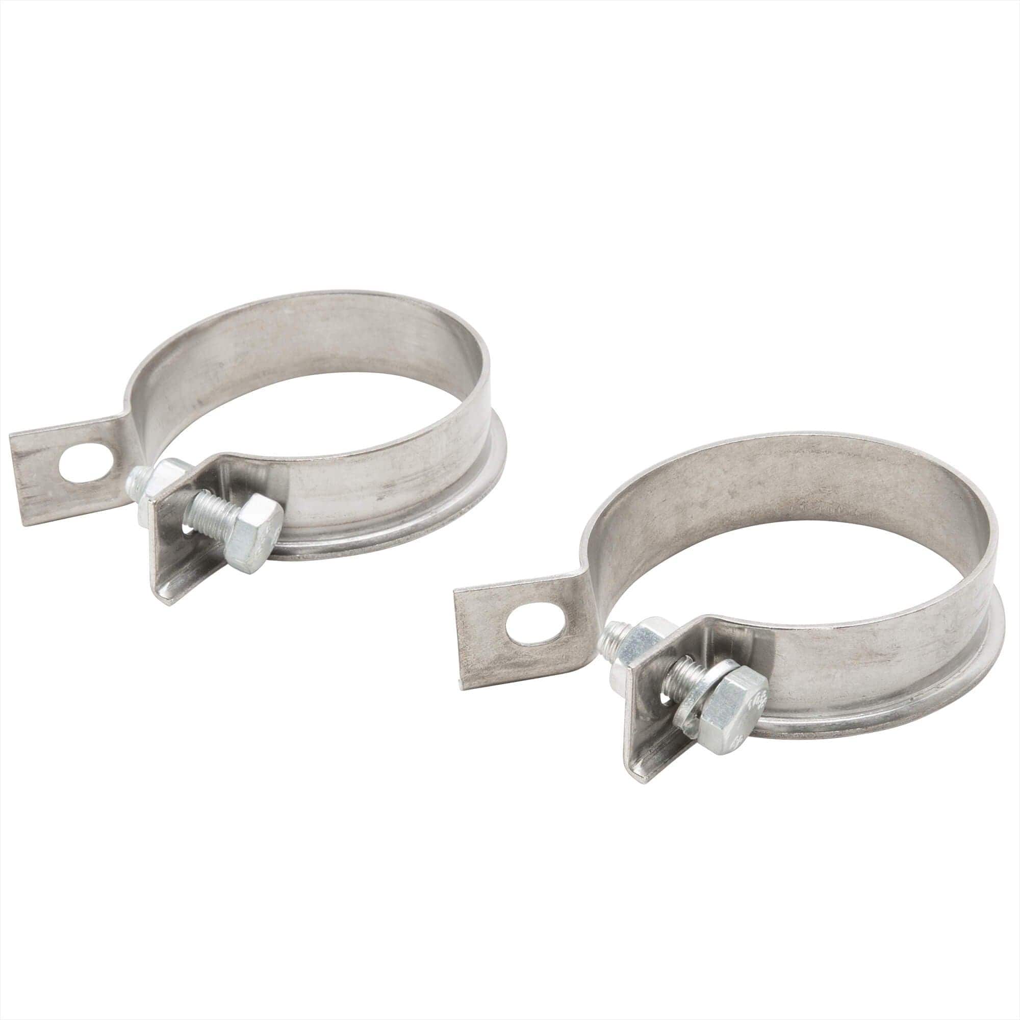 Exhaust Port Clamp Set for 1952 - 1976 Harley-Davidson K and XL Models - Stainless Steel - OEM #65519-52 HDW - Image 2