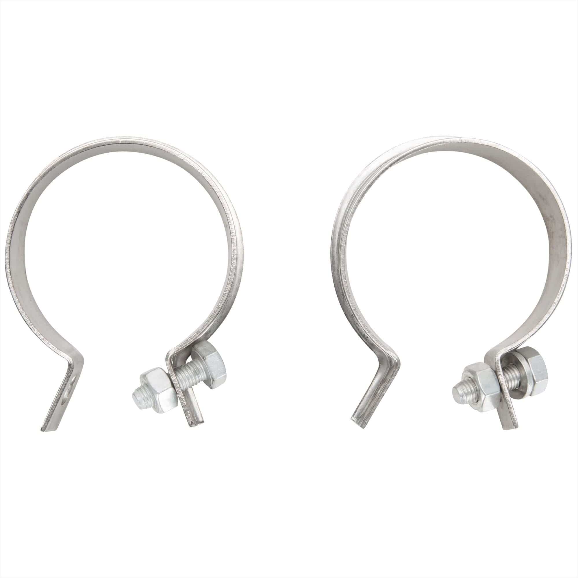 Exhaust Port Clamp Set for 1952 - 1976 Harley-Davidson K and XL Models - Stainless Steel - OEM #65519-52 HDW - Image 3