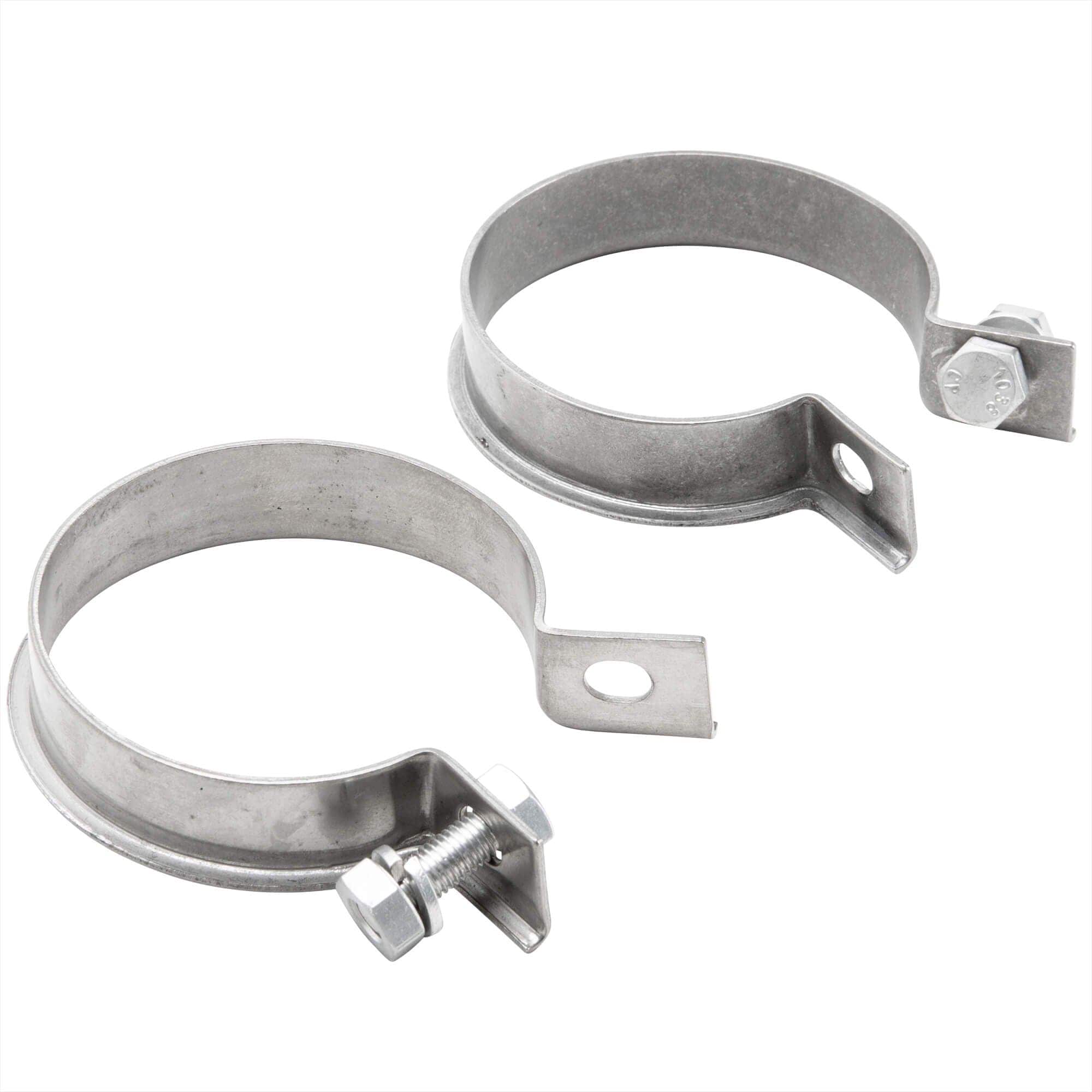 Exhaust Port Clamps 1950 - 1965 Harley-Davidson Panhead - Stainless Steel OEM #65519-48 HDW