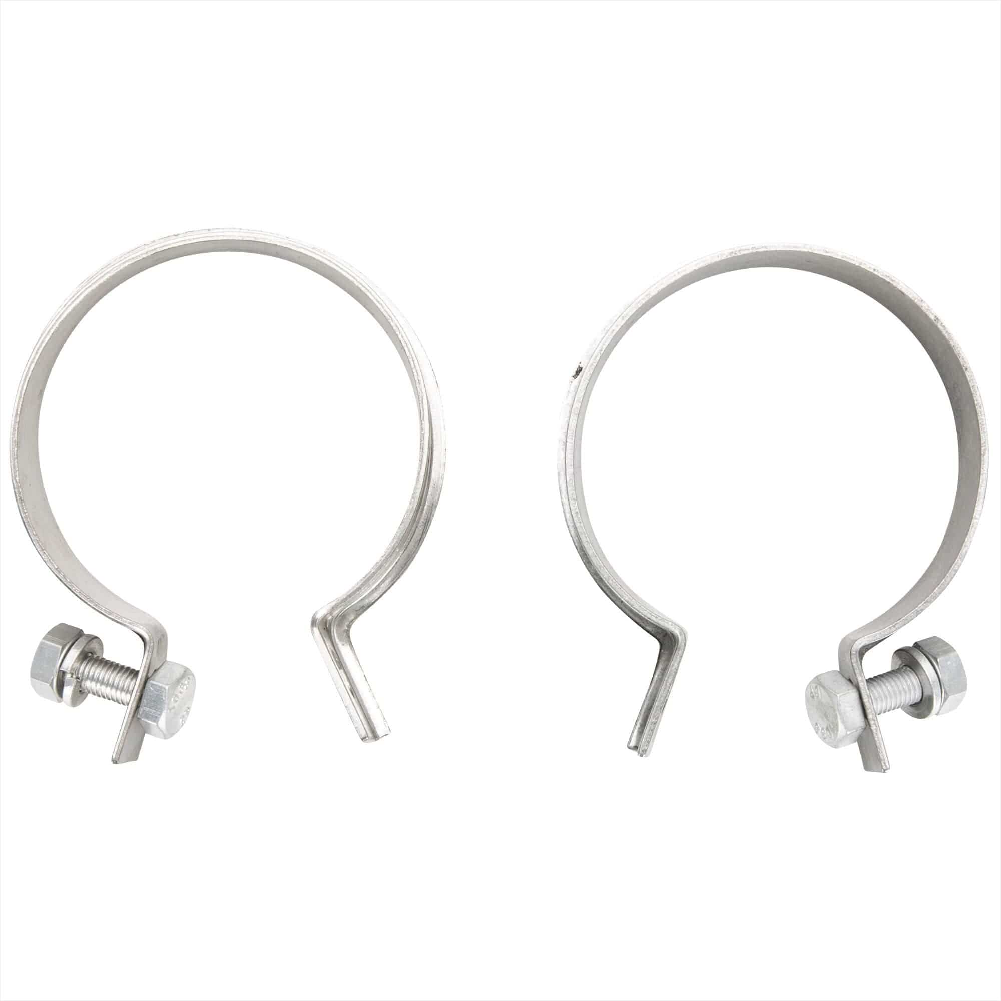 Exhaust Port Clamps 1950 - 1965 Harley-Davidson Panhead - Stainless Steel OEM #65519-48 HDW - Image 3
