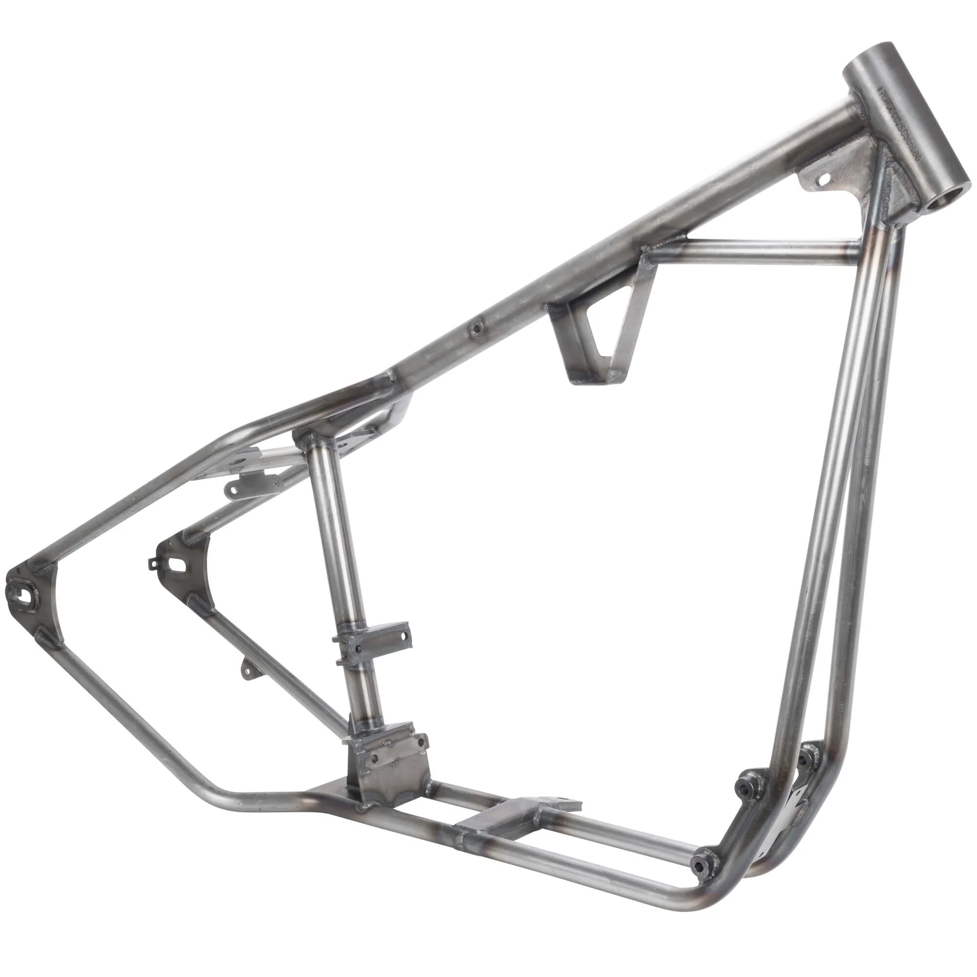 Full Rigid Chopper Frame 1957-1985 Harley-Davidson Ironheads - 3" Up - Disc Brake rear - Sporty Tank Mounts