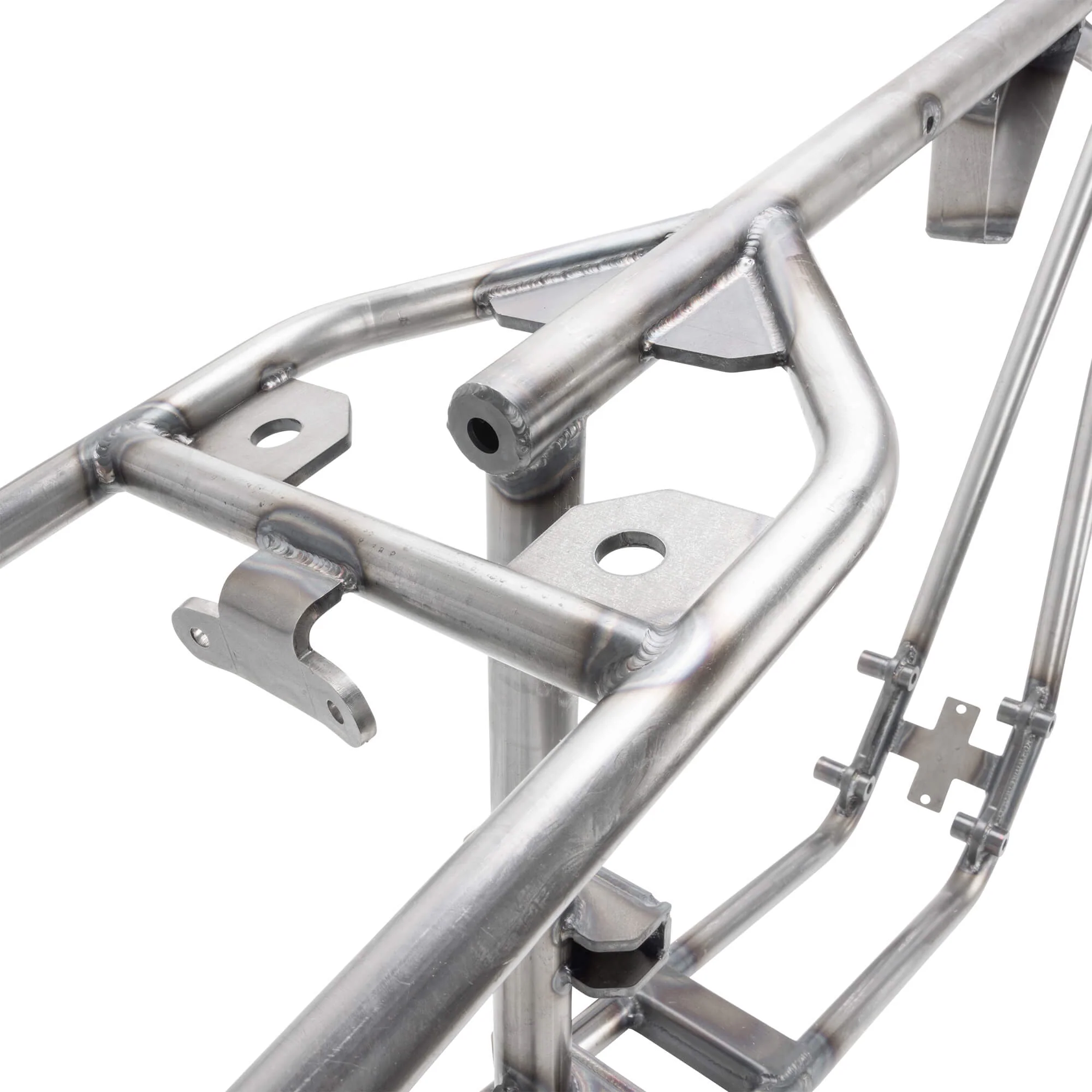 Full Rigid Chopper Frame 1957-1985 Harley-Davidson Ironheads - 3" Up - Disc Brake rear - Sporty Tank Mounts - Image 7