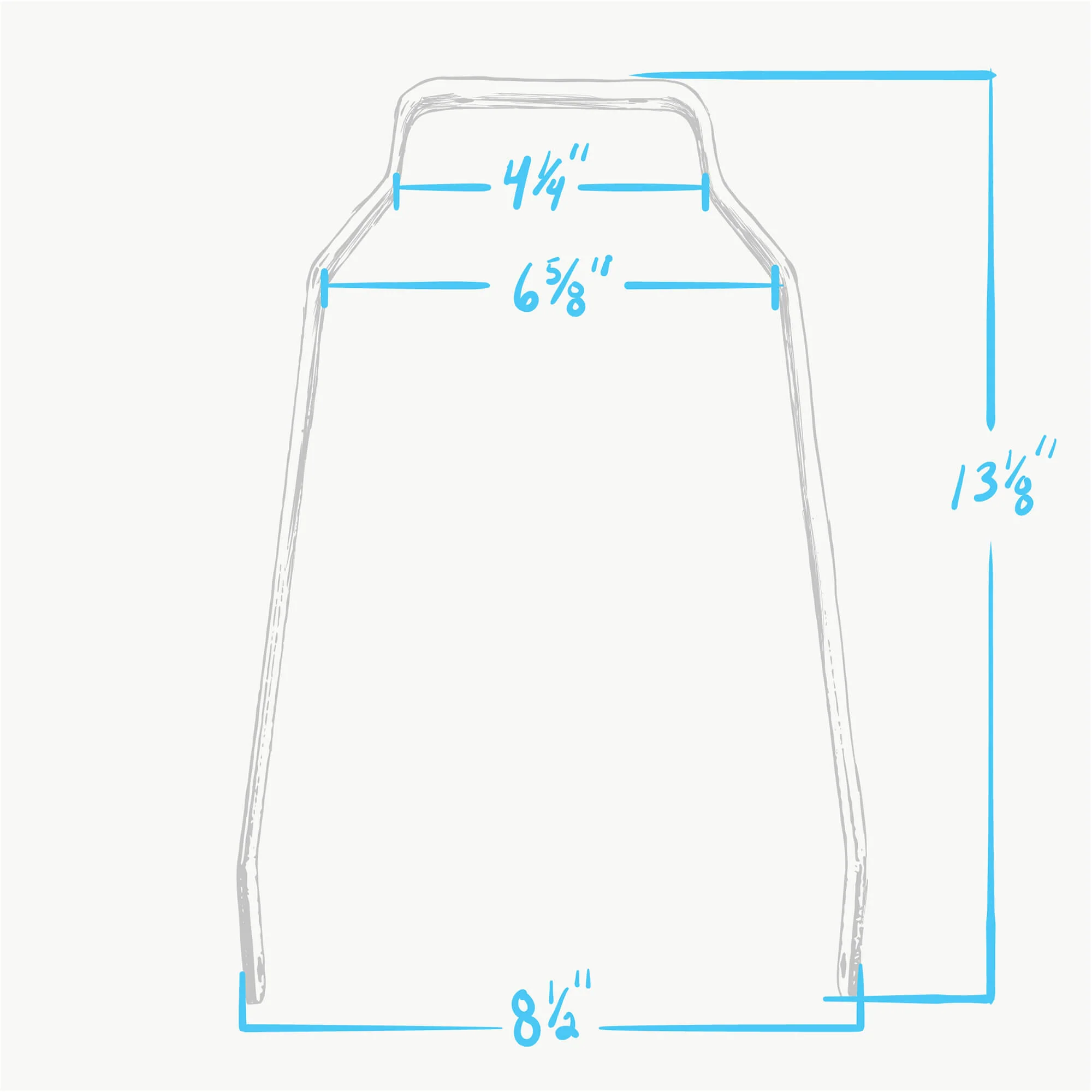 Hidden Strap Rear Fender Strut - Flat Fender - Image 3