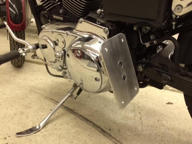 Primary Mount License Plate Bracket - 1967 - 2003 Sportsters - Image 5