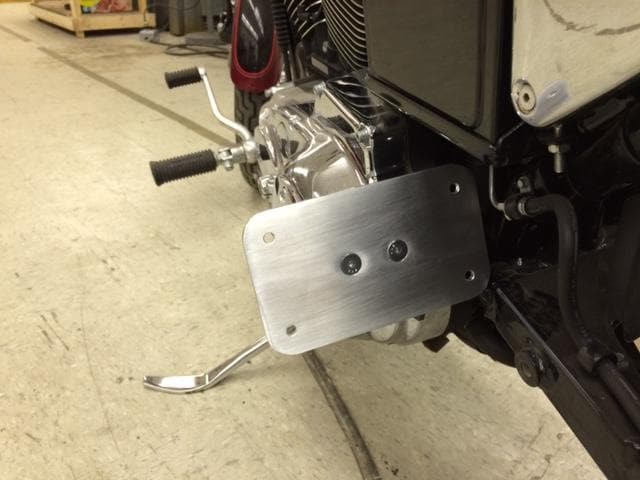 Primary Mount License Plate Bracket - 1967 - 2003 Sportsters - Image 7