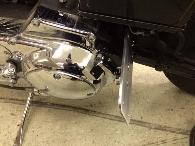 Primary Mount License Plate Bracket - 1967 - 2003 Sportsters - Image 8