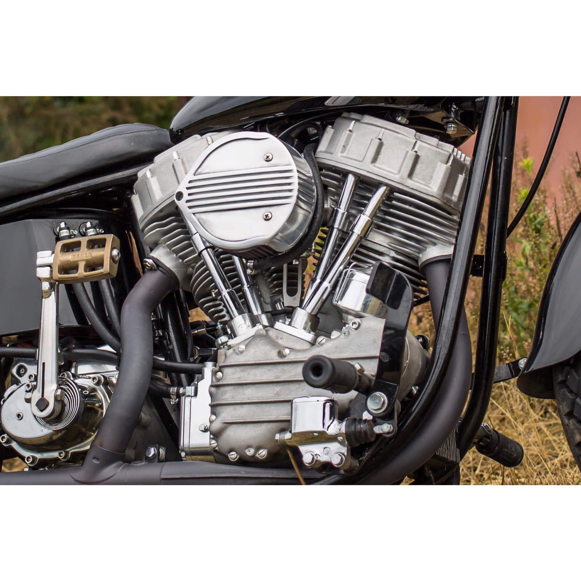S&S Carburetor Support Bracket - Harley-Davidson Evo Big Twin and Strokers - Tumbled Stainless - Image 4