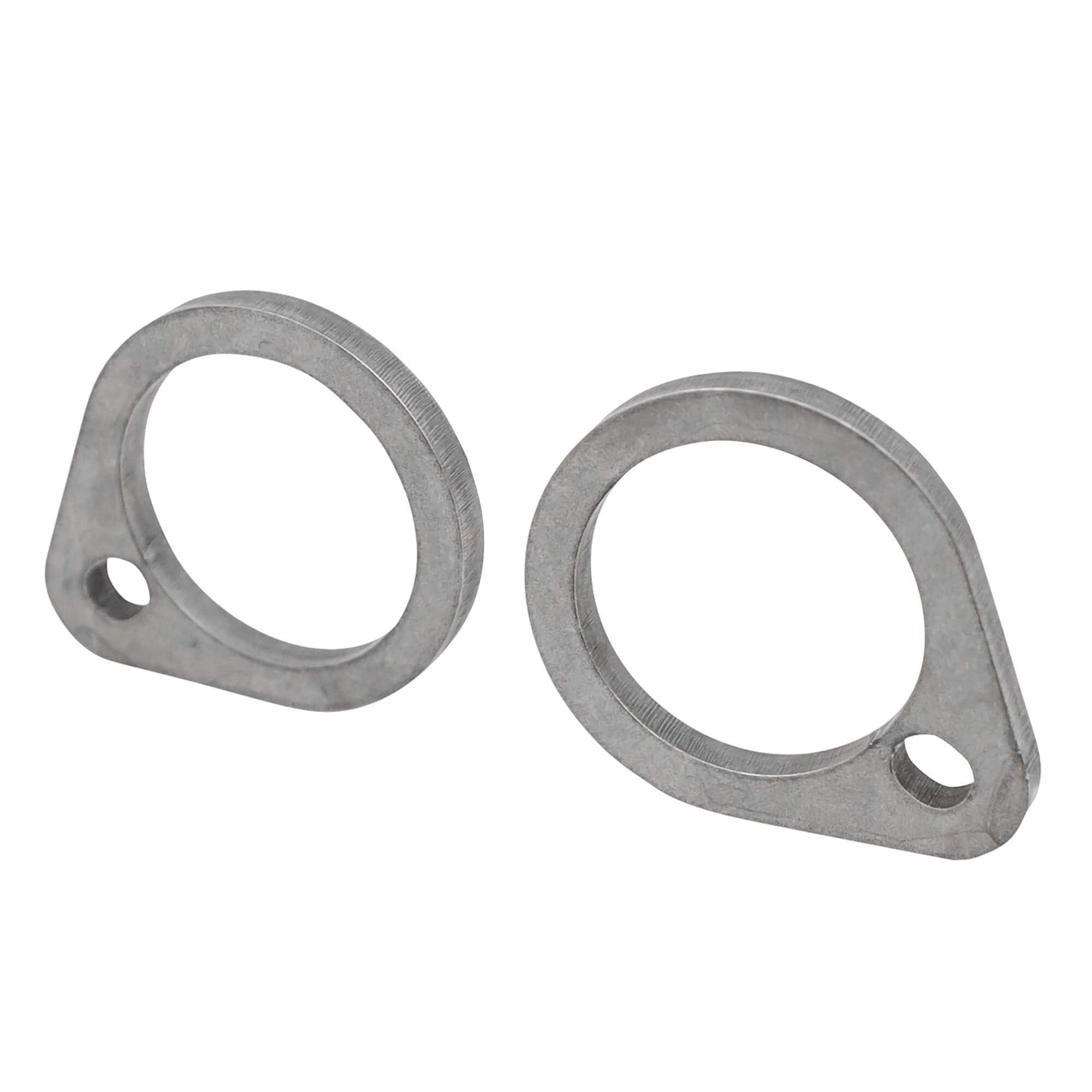 Shovelhead Exhaust Flanges - Mild Steel