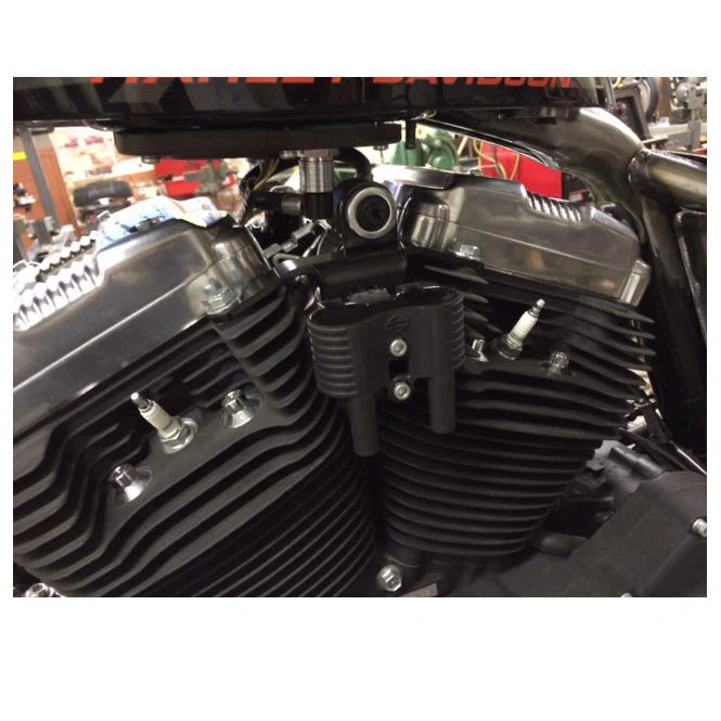 Top Motor Mount - 2007-up Harley-Davidson Sportster - With EFI Coil and Stock Ignition Switch Mounts - Image 6