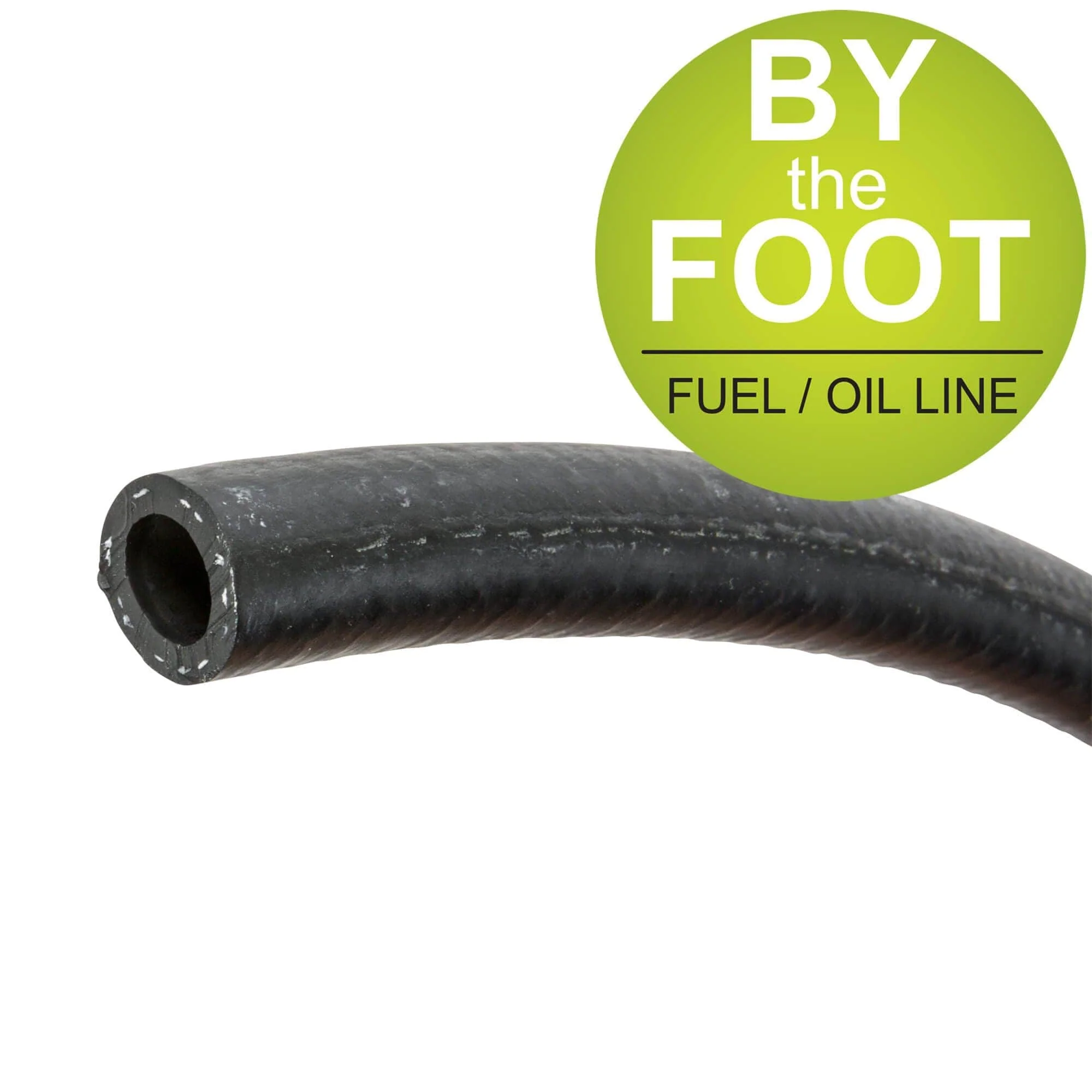3/8 inch Black Fuel / Oil Line - By The Foot