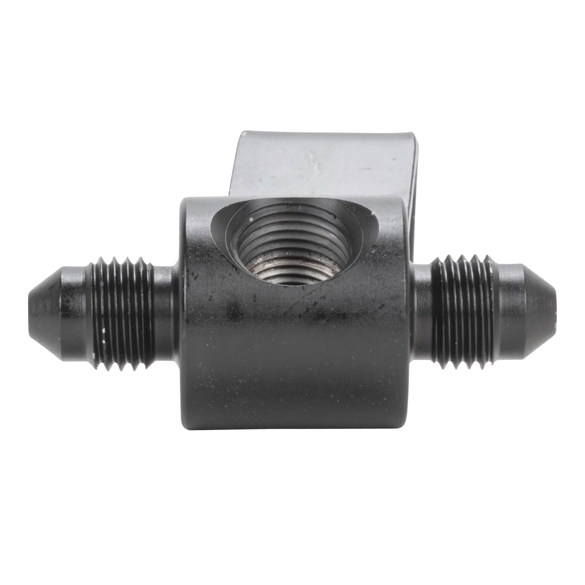 1/8 inch NPT Universal Rear XL Brake Tee - With Mount - Ebony - Image 2