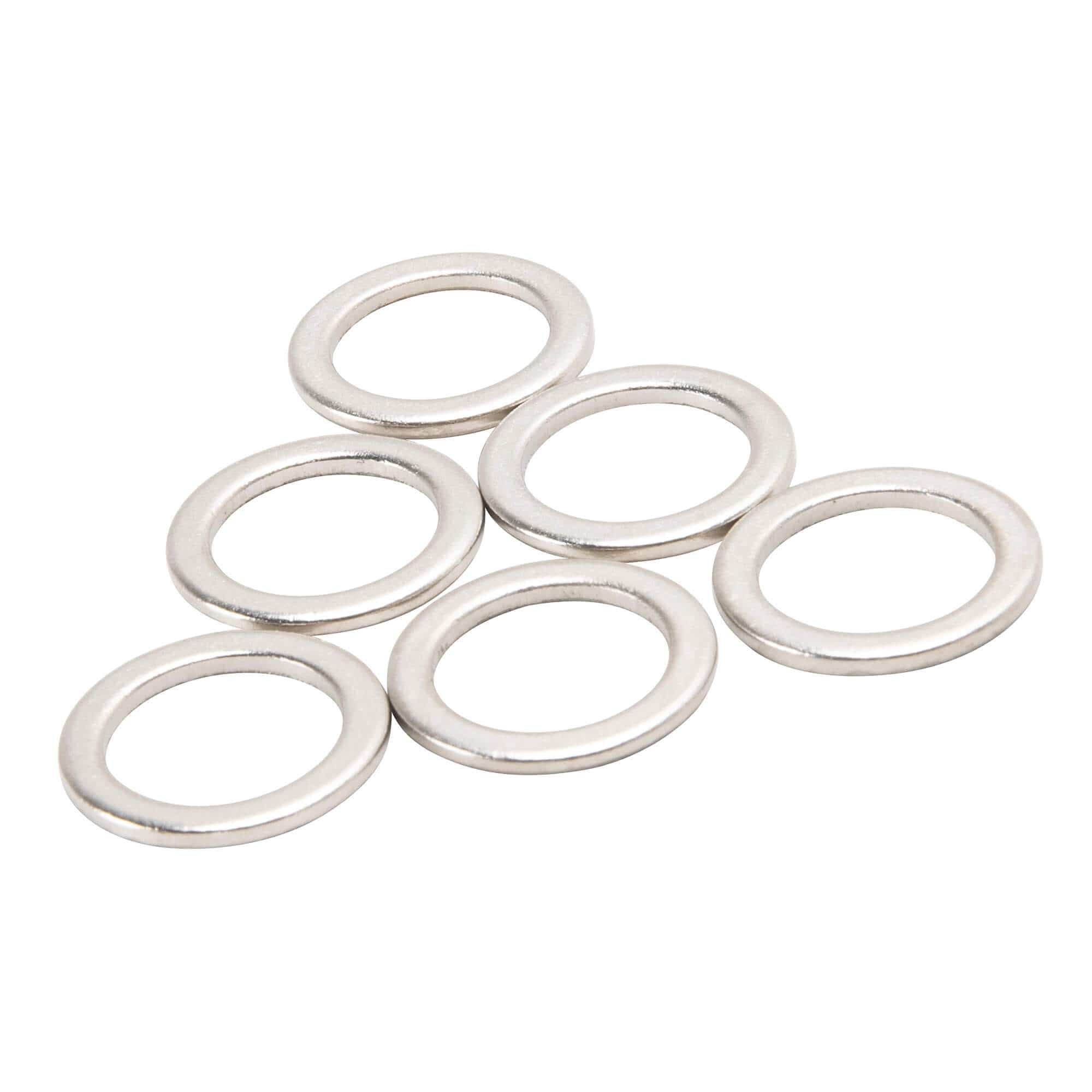 12mm Aluminum Crush Washers - 6 Pack - Image 3