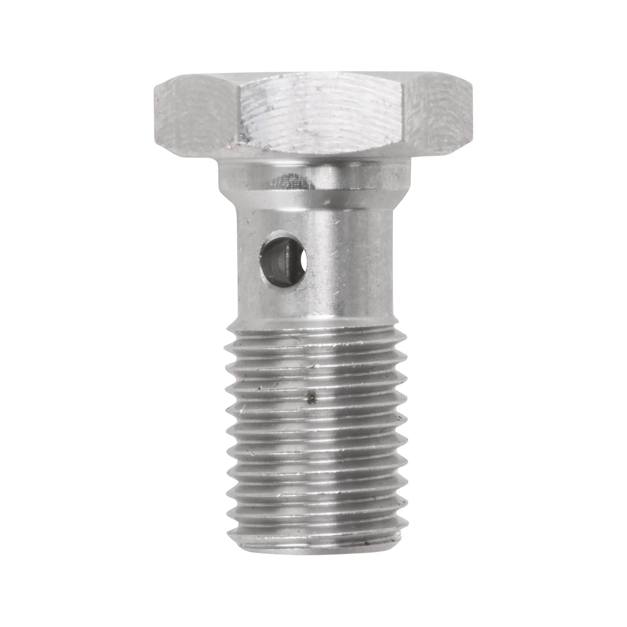 3/8-24 inch Single Banjo Bolt - Stainless Steel - Image 2