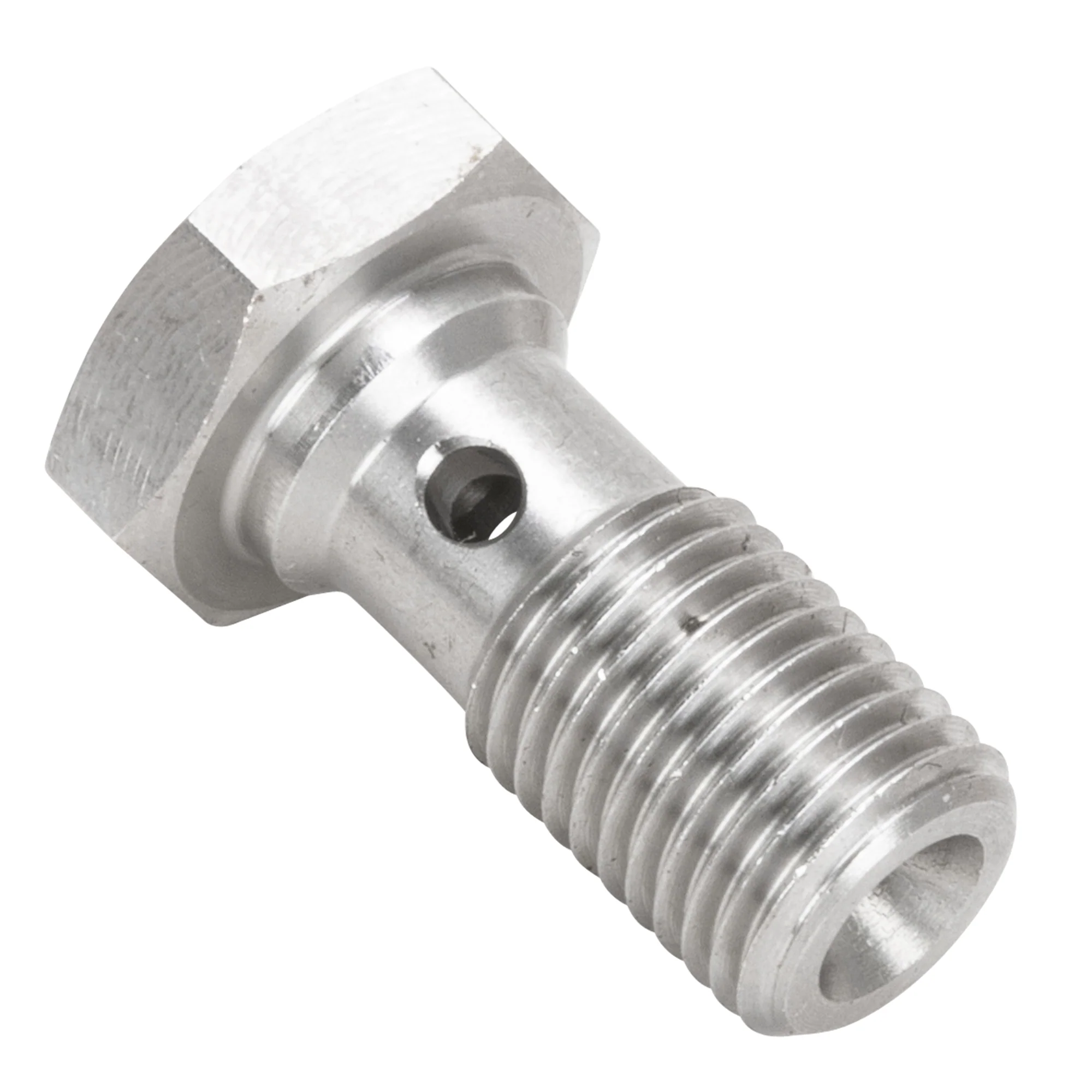 3/8-24 inch Single Banjo Bolt - Stainless Steel - Image 4