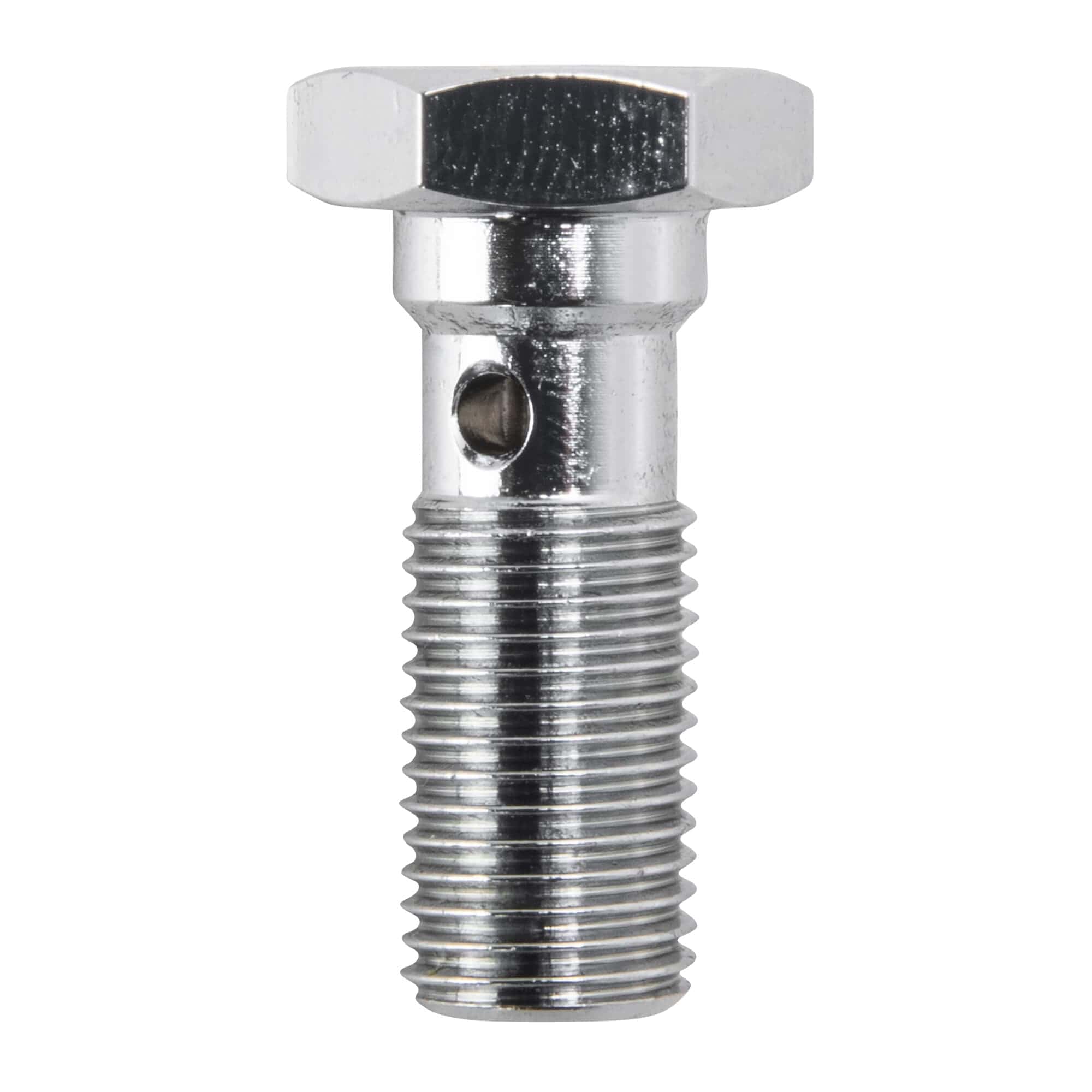 P775-03C 3/8-24 inch Single Banjo Bolt - Stainless Steel - Image 2
