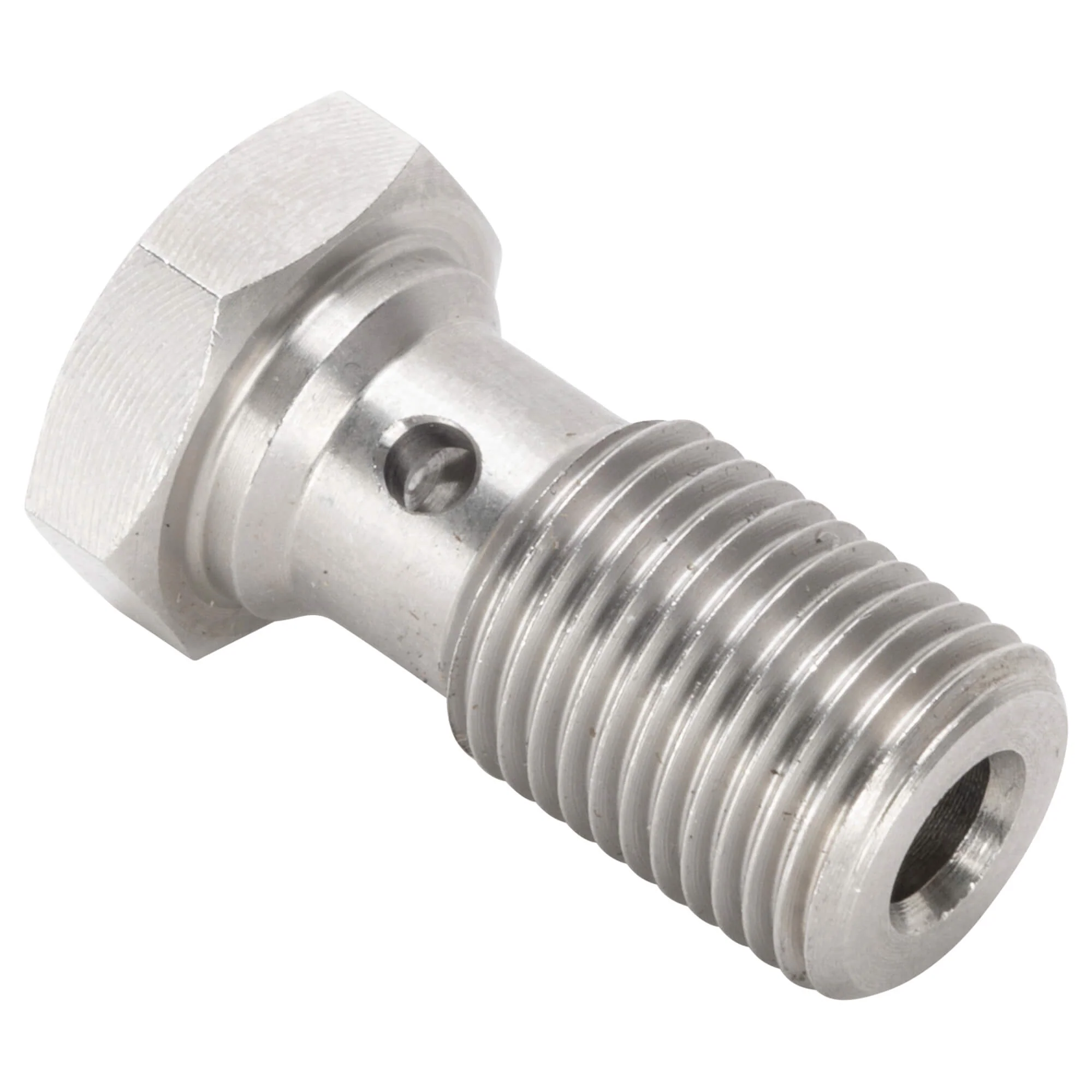 P775-44C 7/16-24 inch Single Banjo Bolt - Stainless Steel