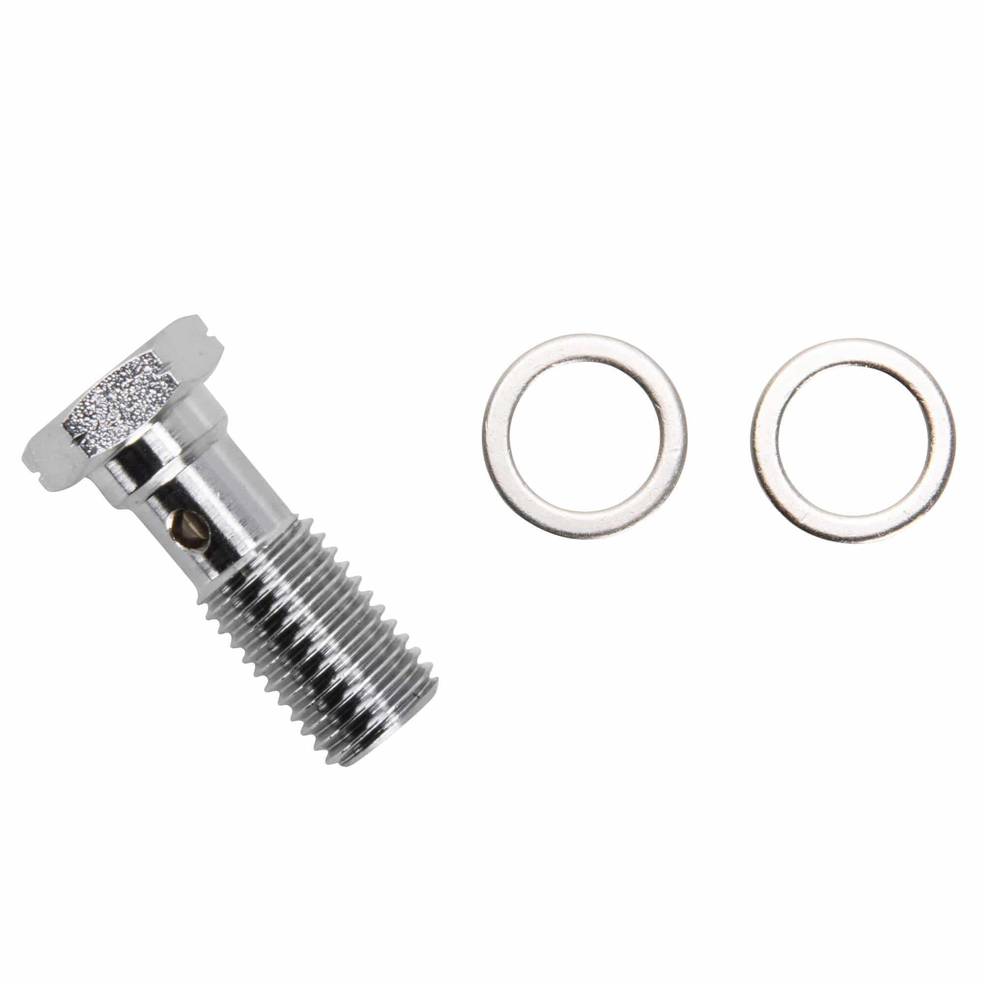 P992-04-M12C 12mm x 1.50mm Single Banjo Bolt - Stainless Steel - Image 3