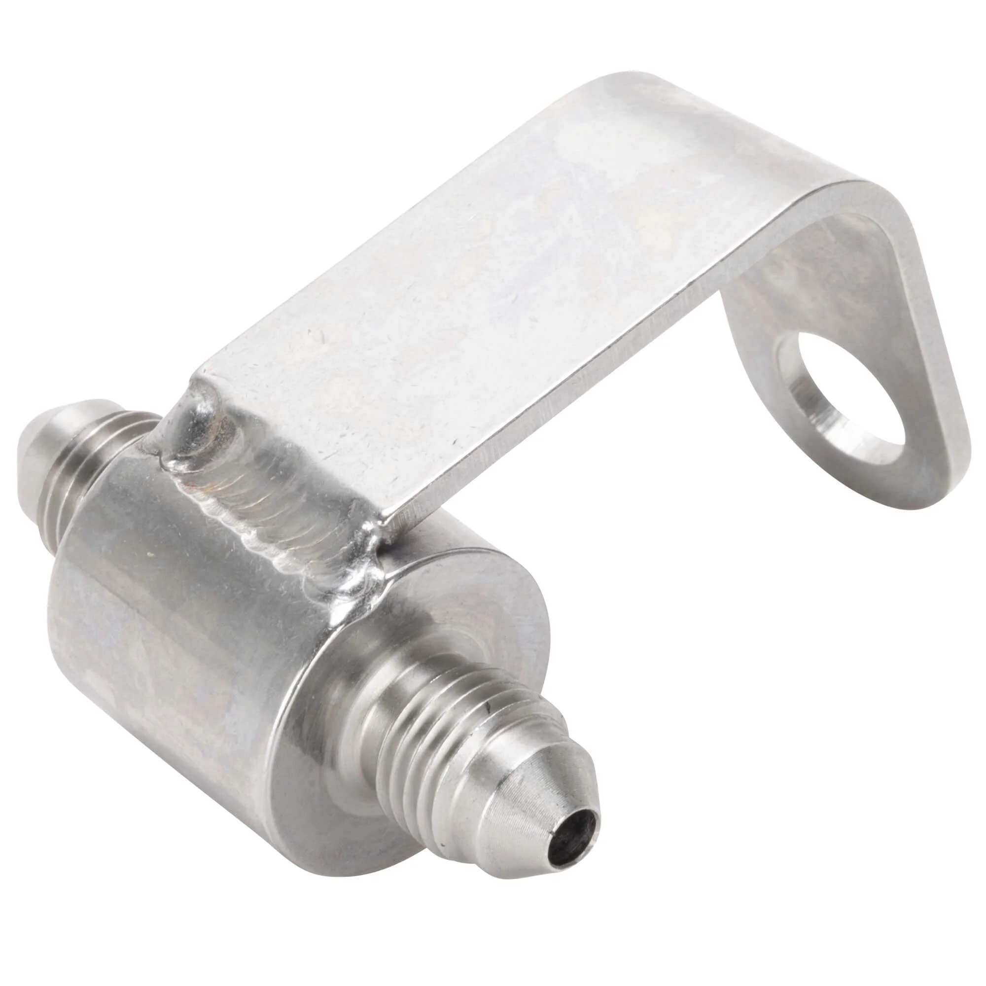PMCHD-016C 1/8 inch NPT Universal Rear Junction Block with Brake Light Switch Mount - Stainless Steel - Image 4