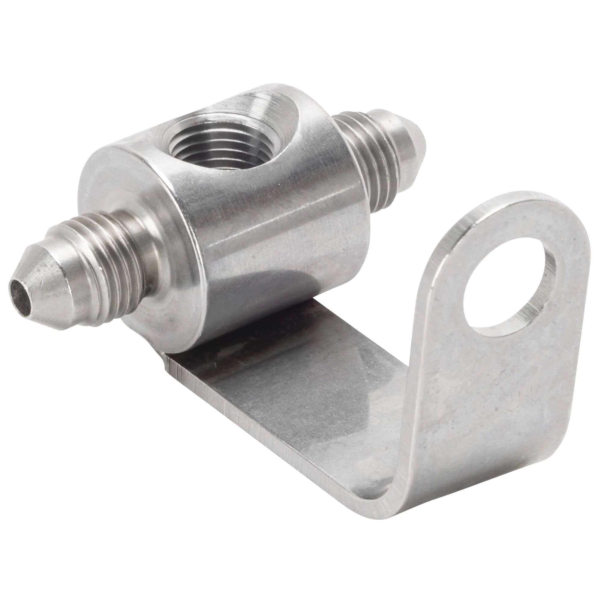 PMCHD-016C 1/8 inch NPT Universal Rear Junction Block with Brake Light Switch Mount - Stainless Steel - Image 5
