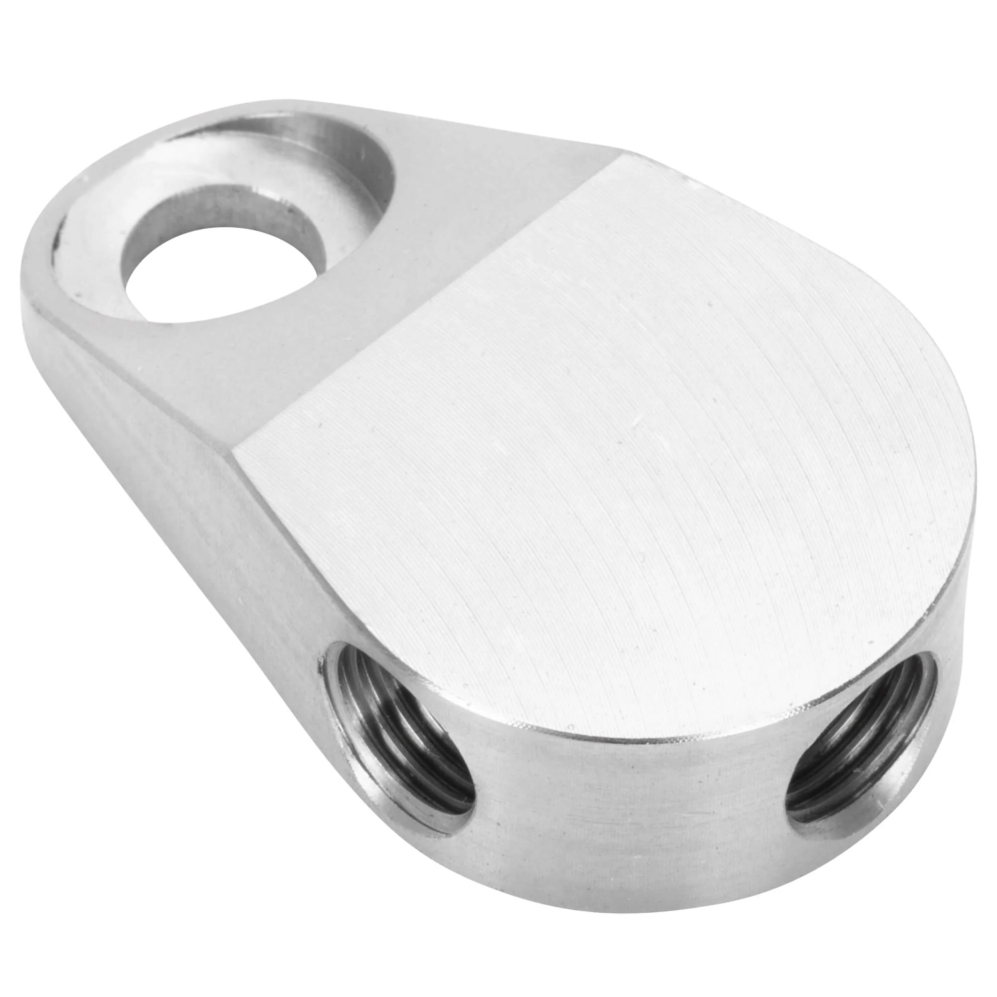 PMCHD-024 - 3/8-24 inch I.F. Universal Front Brake Tee - Stainless Steel