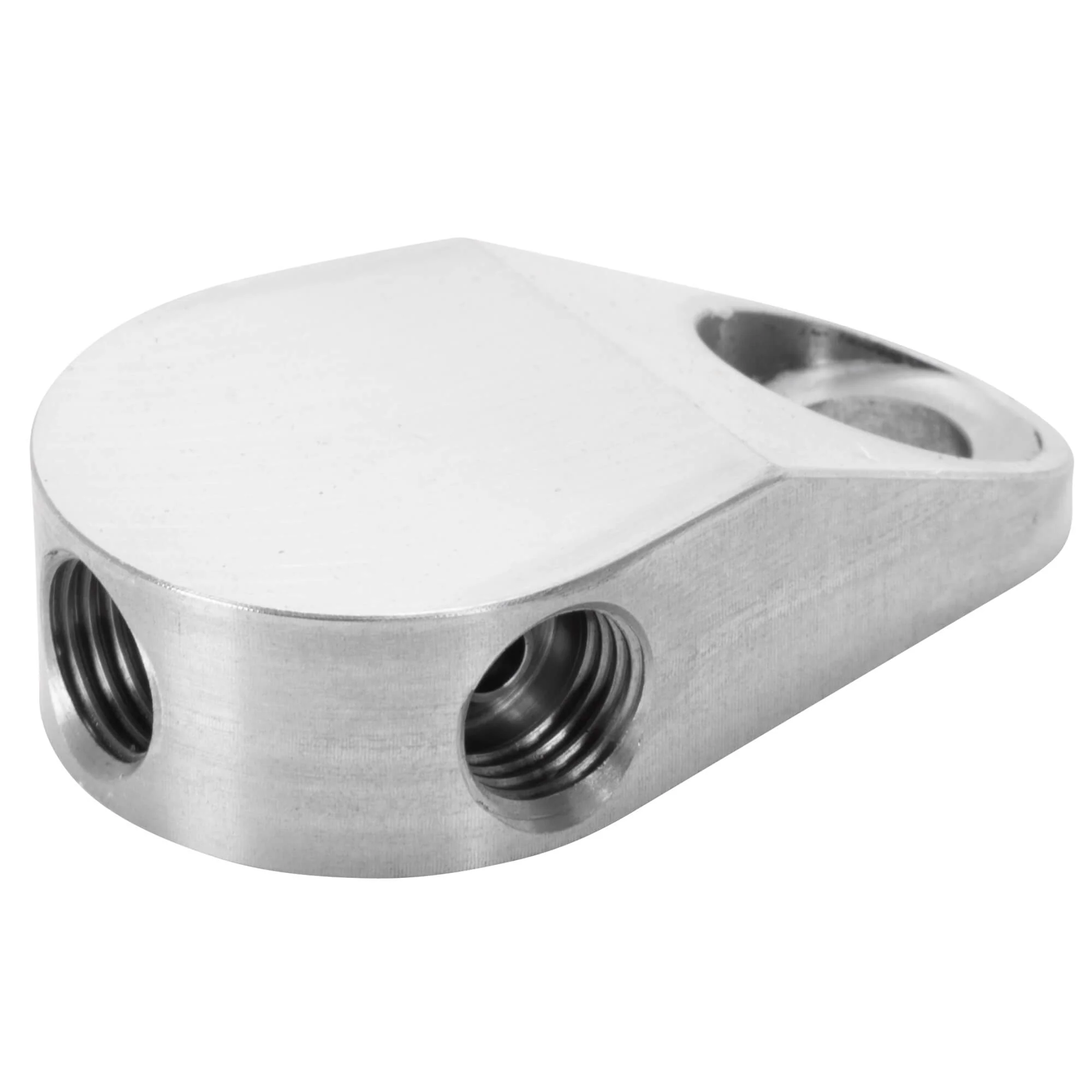 PMCHD-024 - 3/8-24 inch I.F. Universal Front Brake Tee - Stainless Steel - Image 6