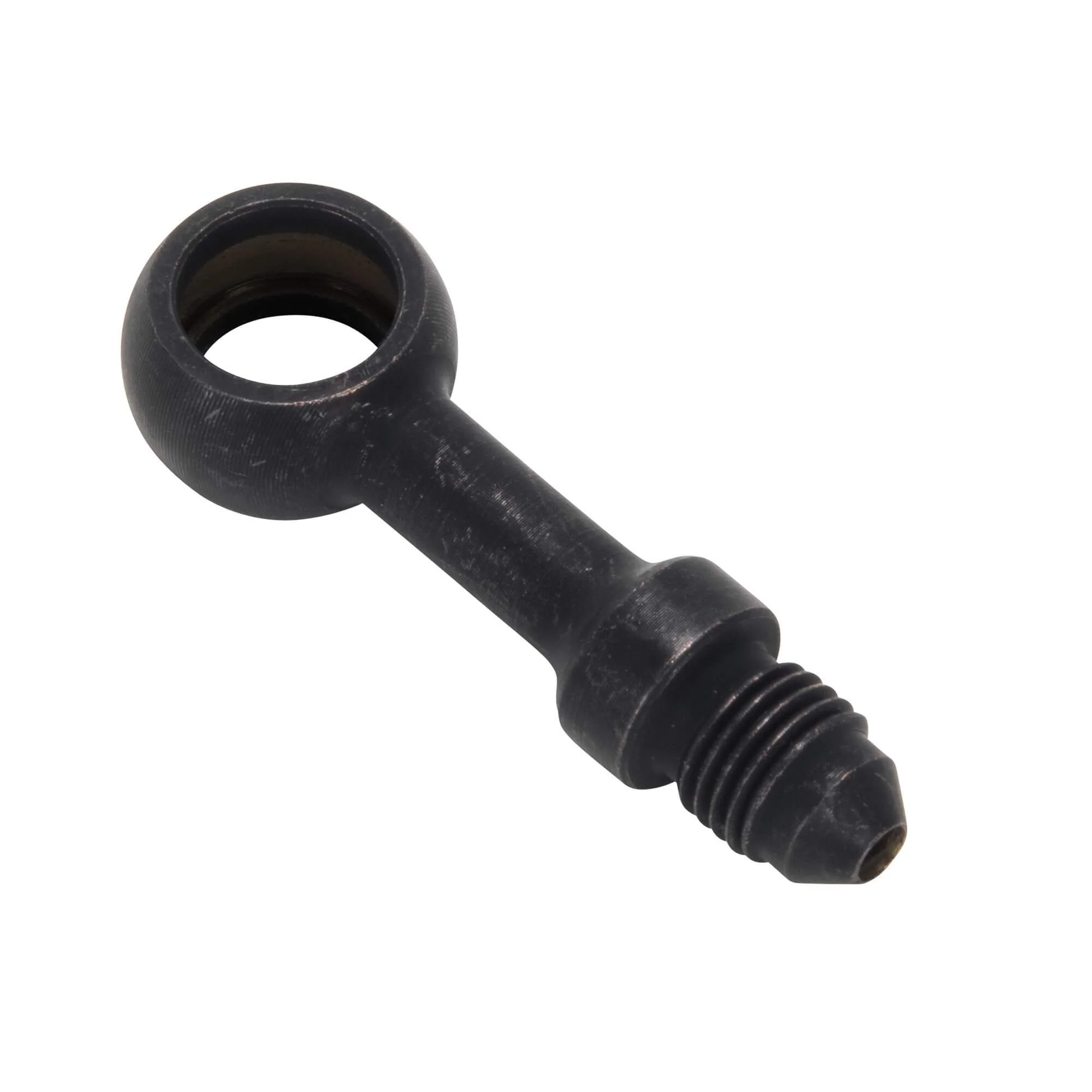 Straight 7/16 inch Banjo Fitting - Ebony