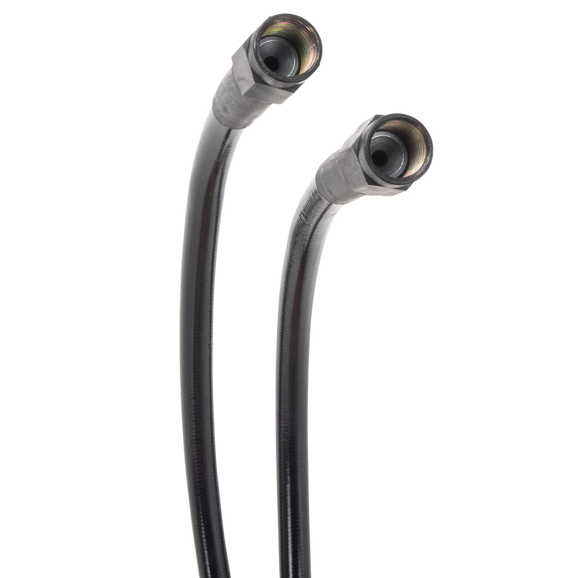 Universal Braided Stainless Brake Line - 14" - Ebony - Image 5