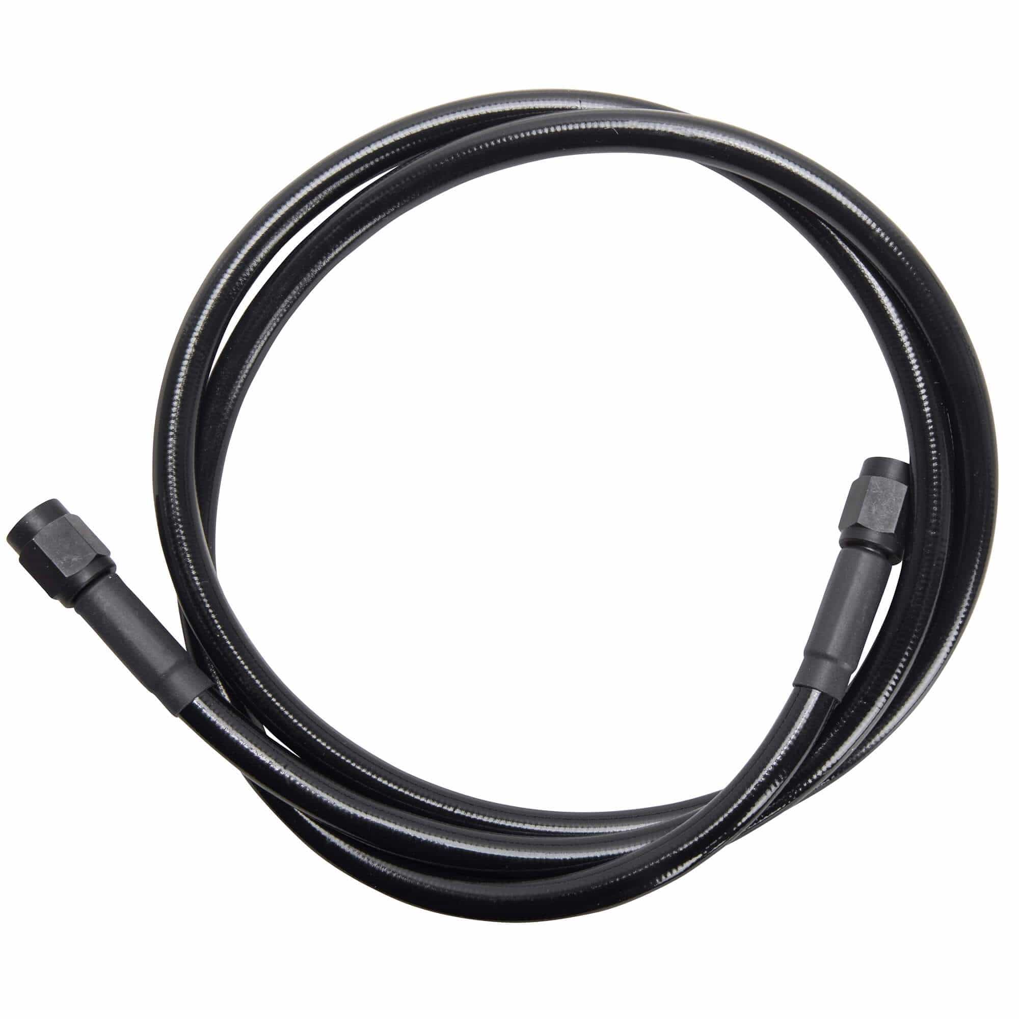Universal Braided Stainless Brake Line - 40" - Ebony