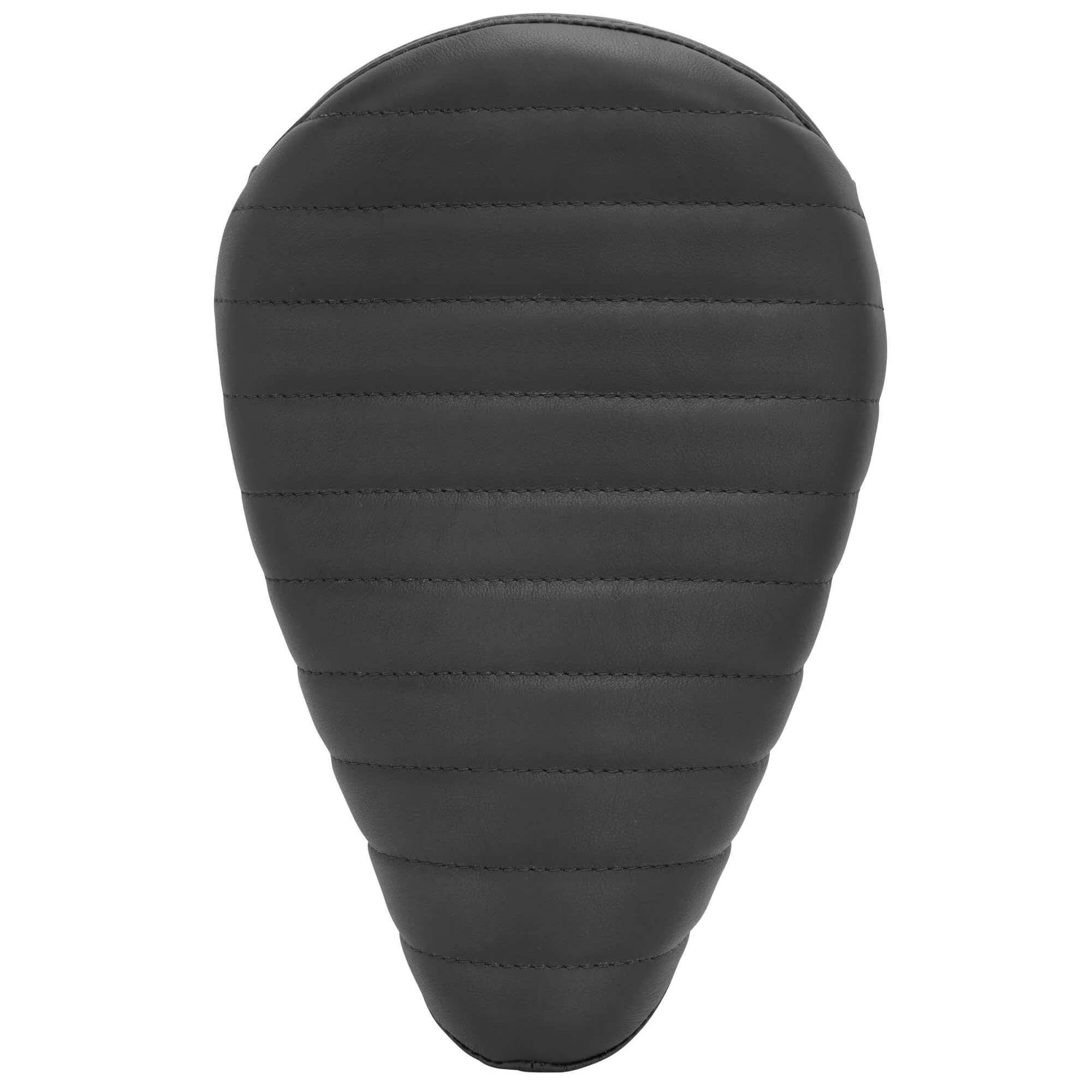Bates Style 1 inch Horizontal Pleat Solo Seat - Black
