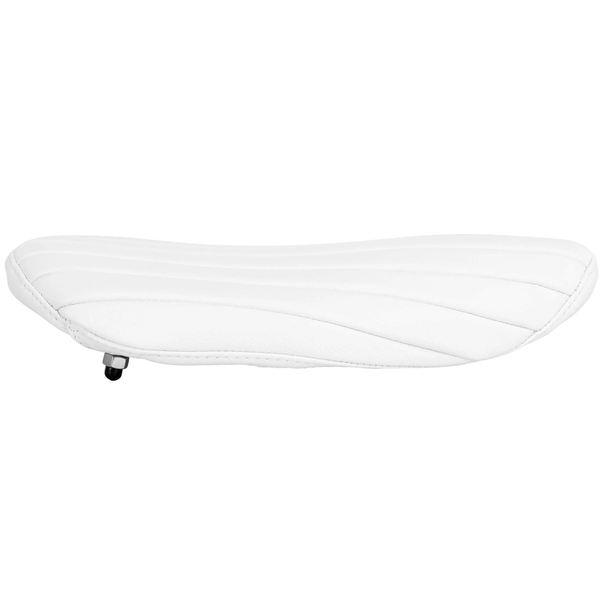 Bates Style 1 inch Tuck-n-Roll Solo Seat - White - Image 3