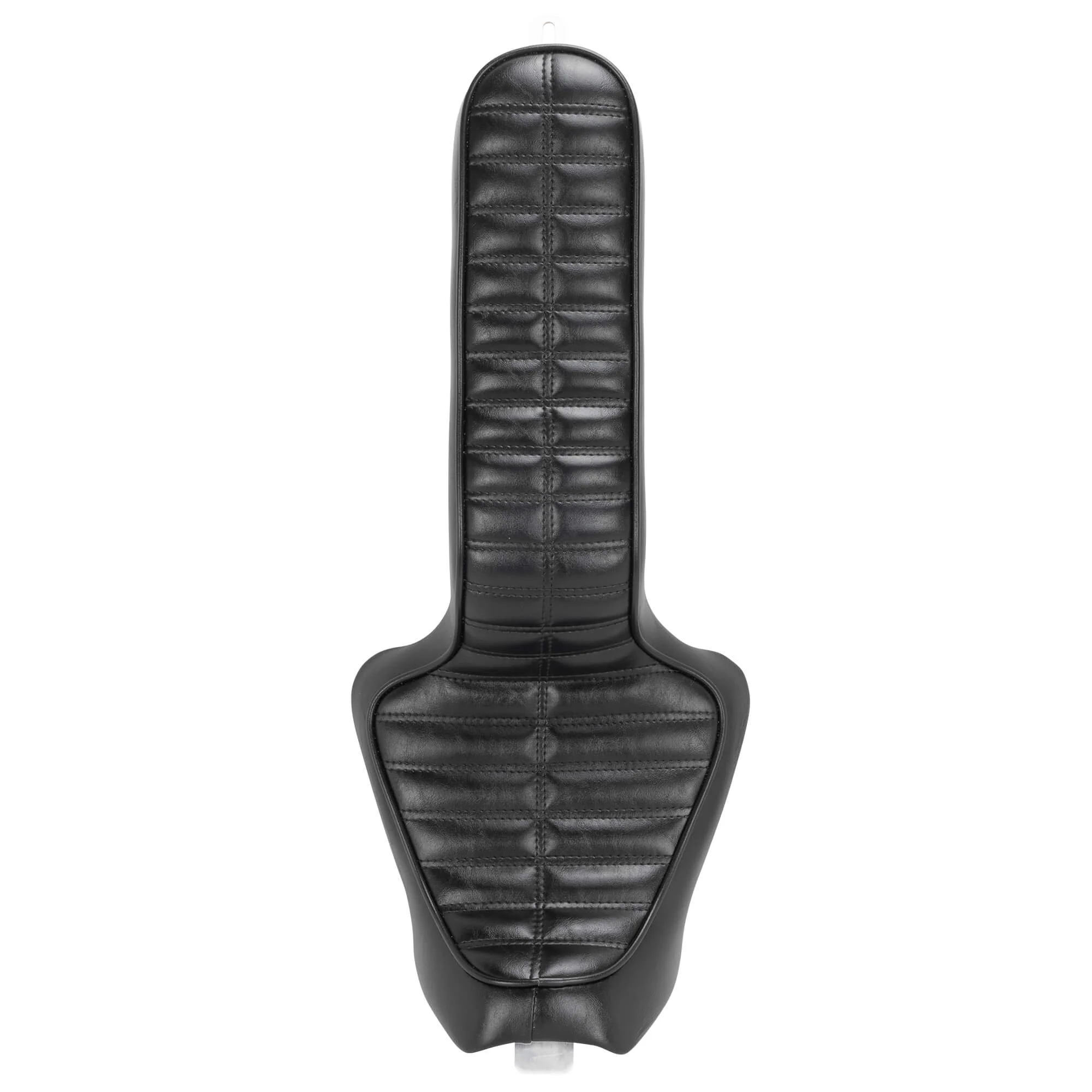 Cobra Seat - Black Pleated - 2004-2021 (Excl. 2007-09) Harley-Davidson Sportsters - Image 2