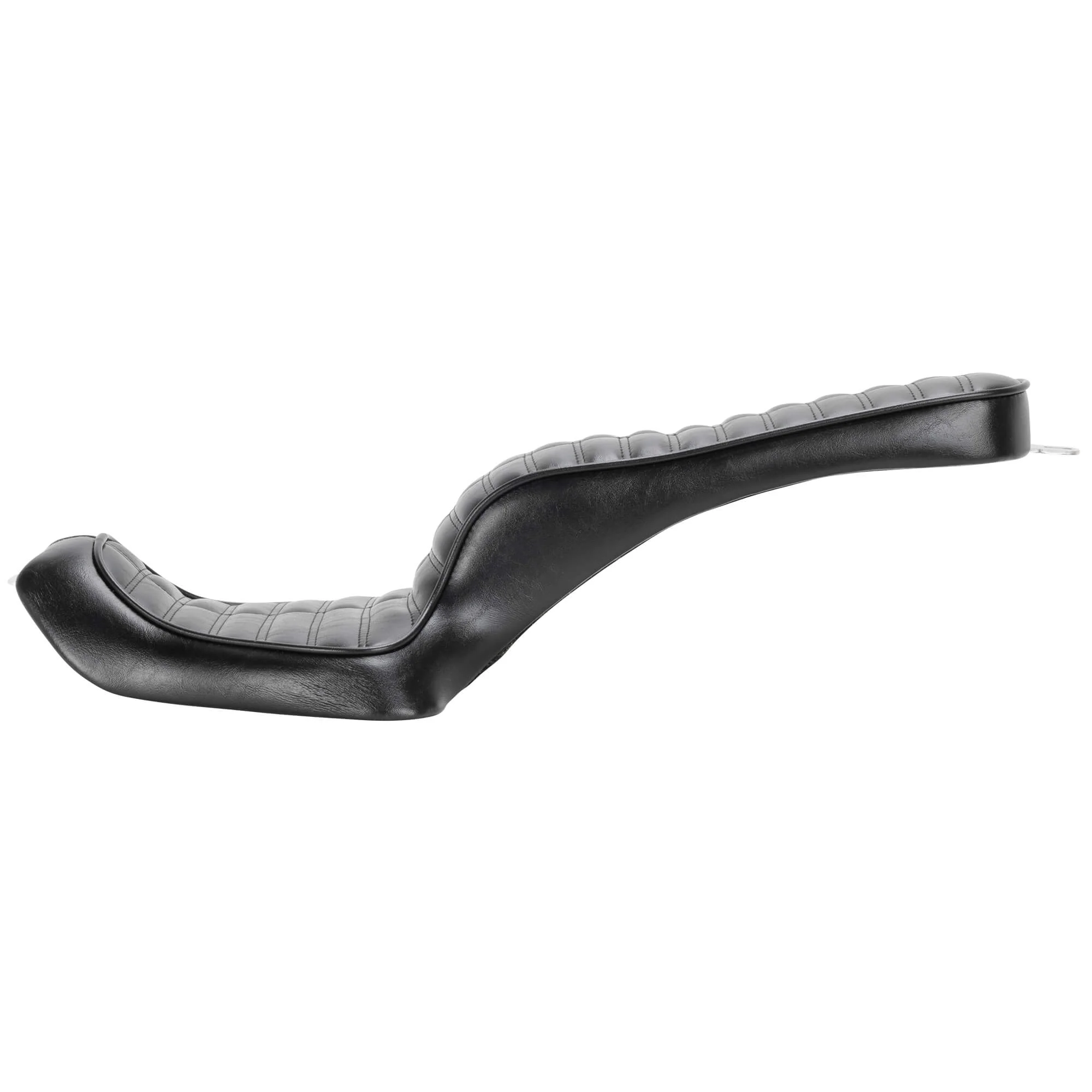 Cobra Seat - Black Pleated - 2004-2021 (Excl. 2007-09) Harley-Davidson Sportsters - Image 8