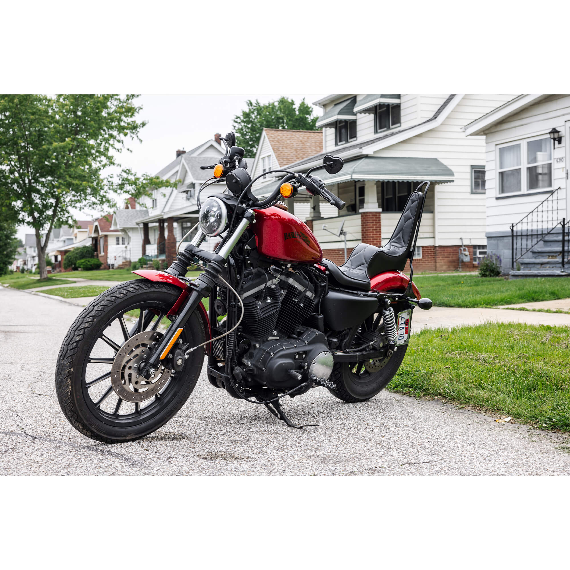 King And Queen Seat - Black Diamond - 2004-2021 (Excl. 2007-09) Harley-Davidson Sportsters - Image 21