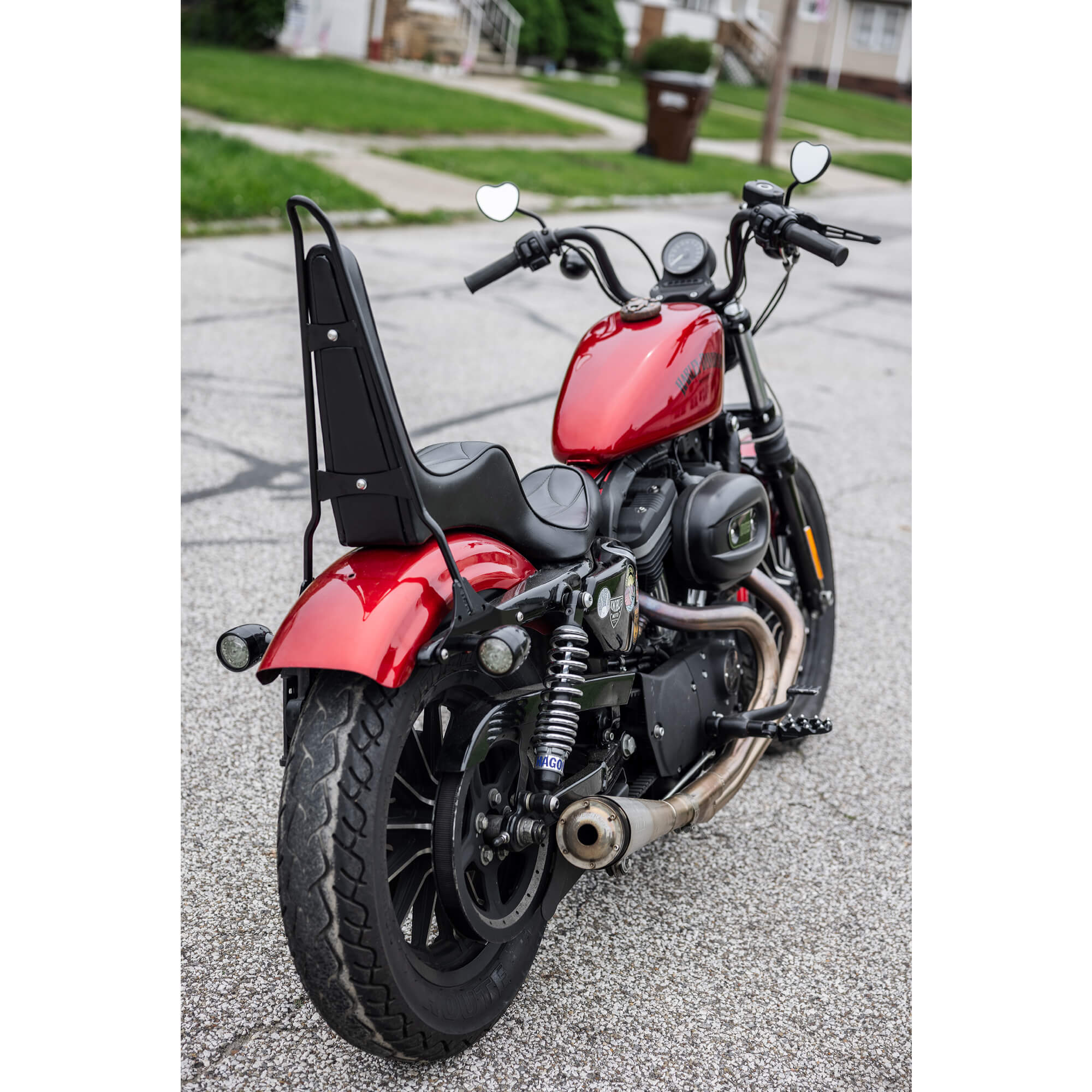 King And Queen Seat - Black Diamond - 2004-2021 (Excl. 2007-09) Harley-Davidson Sportsters - Image 22