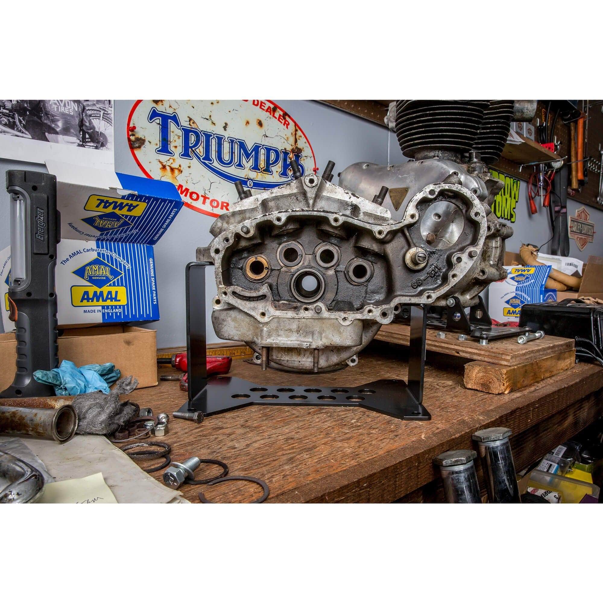 Harley-Davidson 45 Flathead Motor Engine Stand - Image 10