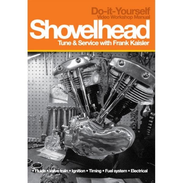 Harley-Davidson Shovelhead Tune & Service Video Workshop Manual DVD with Frank Kaisler