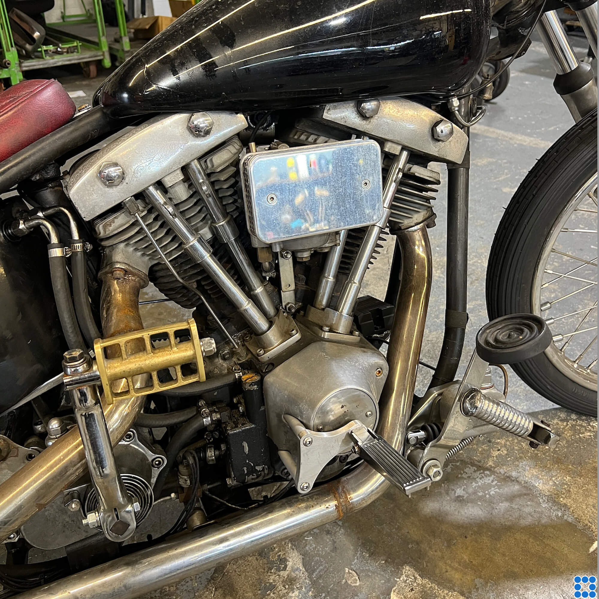 Bolt-On Mid Peg Mounts 1970-1999 Harley-Davidson Big Twins - Image 5