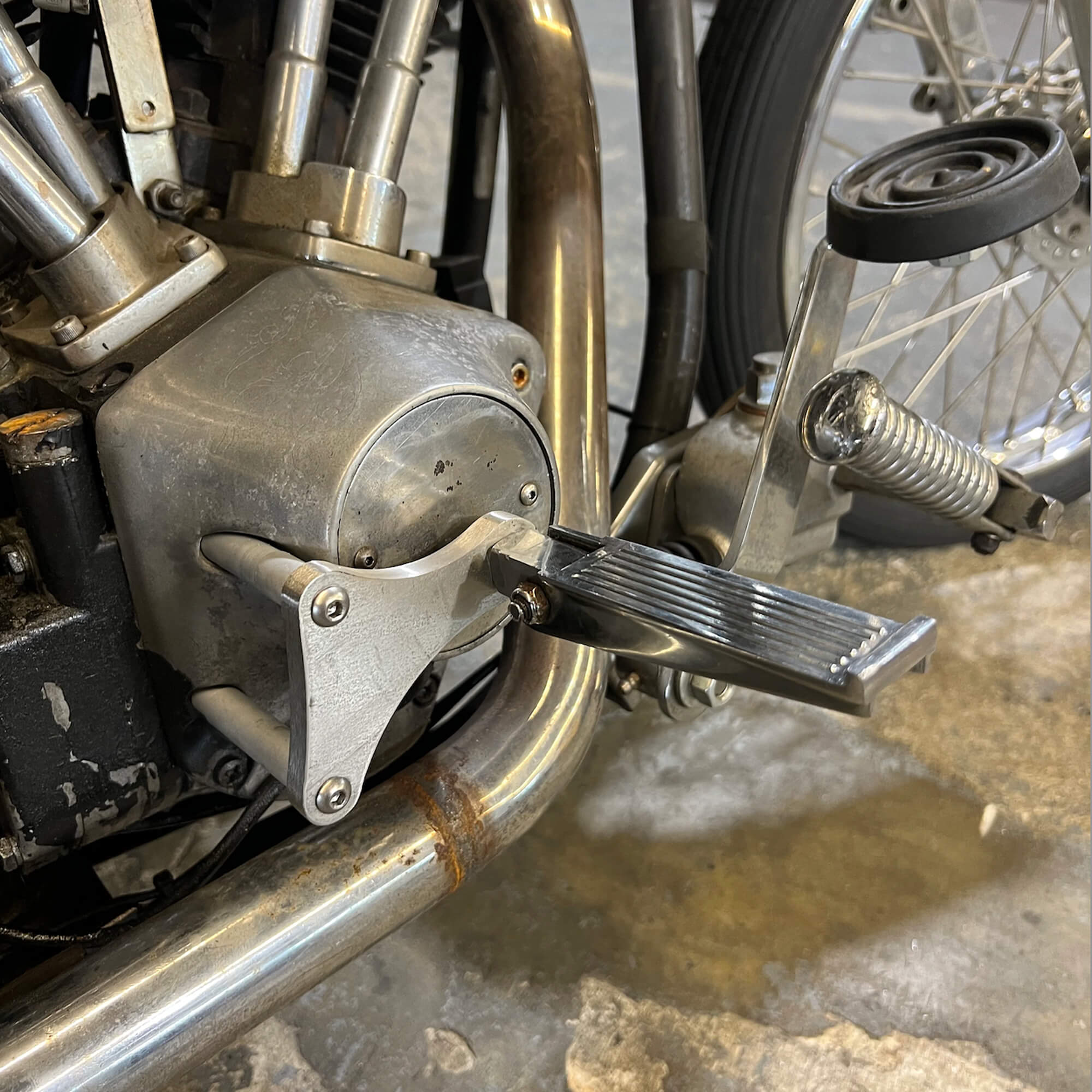 Bolt-On Mid Peg Mounts 1970-1999 Harley-Davidson Big Twins - Image 6