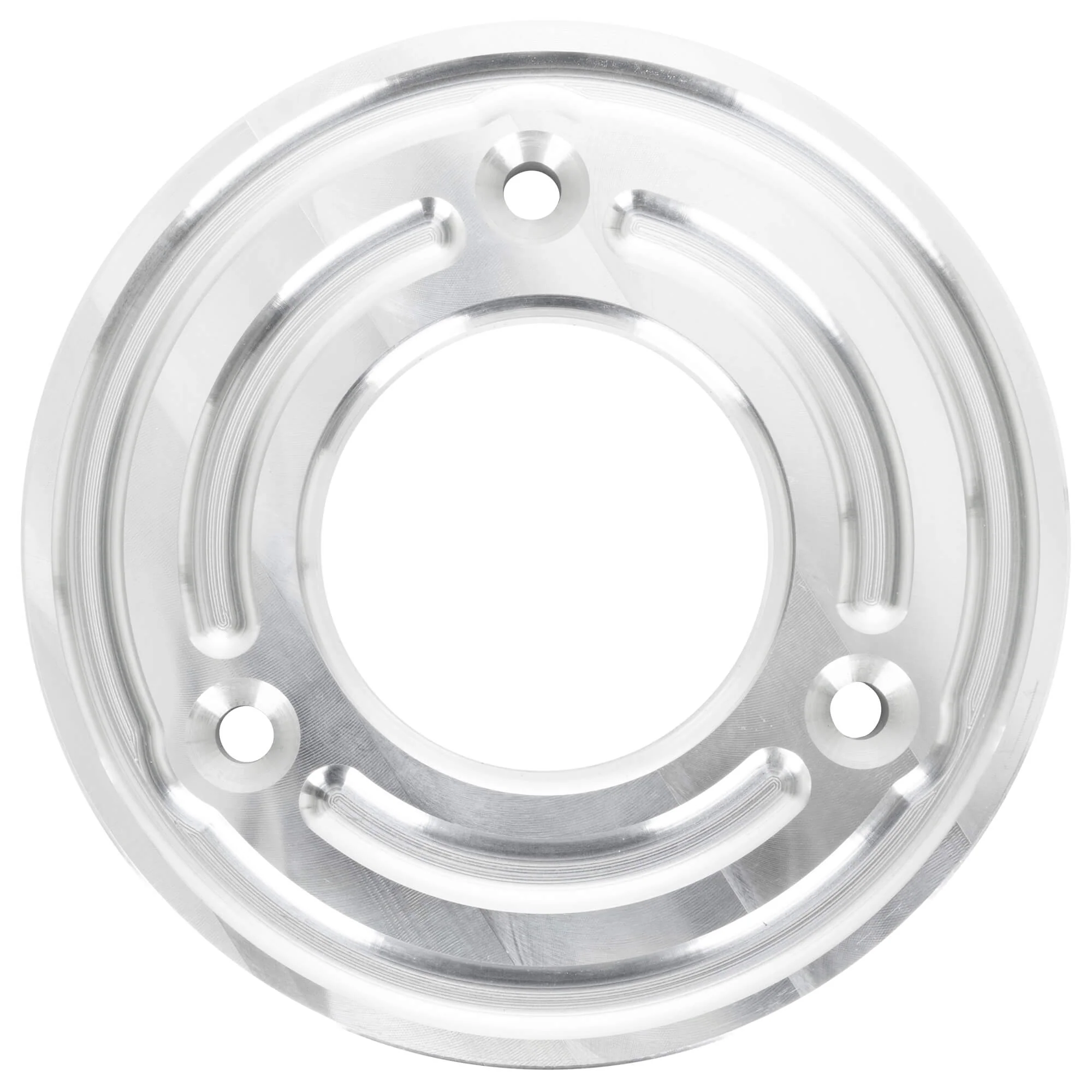 "Swirl" Engine Cover 1936-1954 Harley-Davidson Big Twins - Machined Finish - Image 4